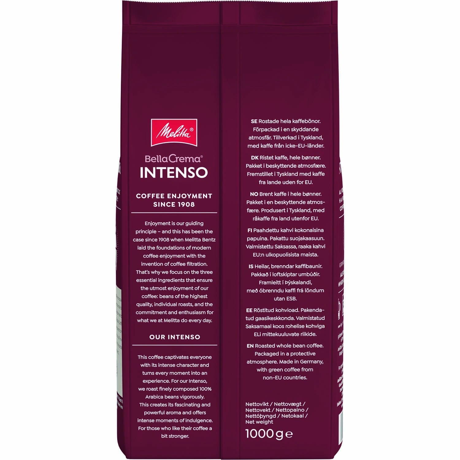 Bella Crema Intenso 1kg