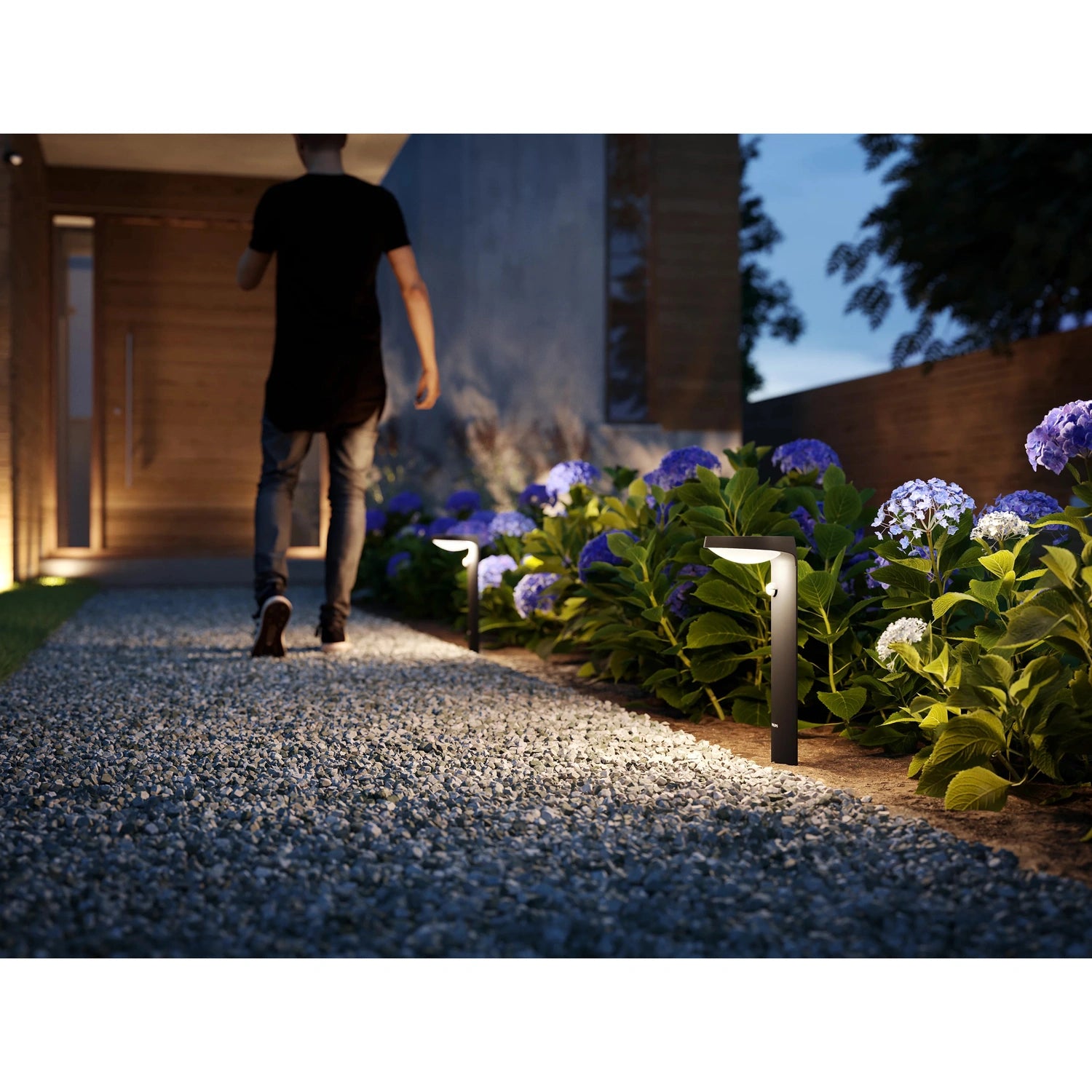Tyla Piedestal Solcell IR-sensor Ultra Efficient LED 255lm IP44 Antracit