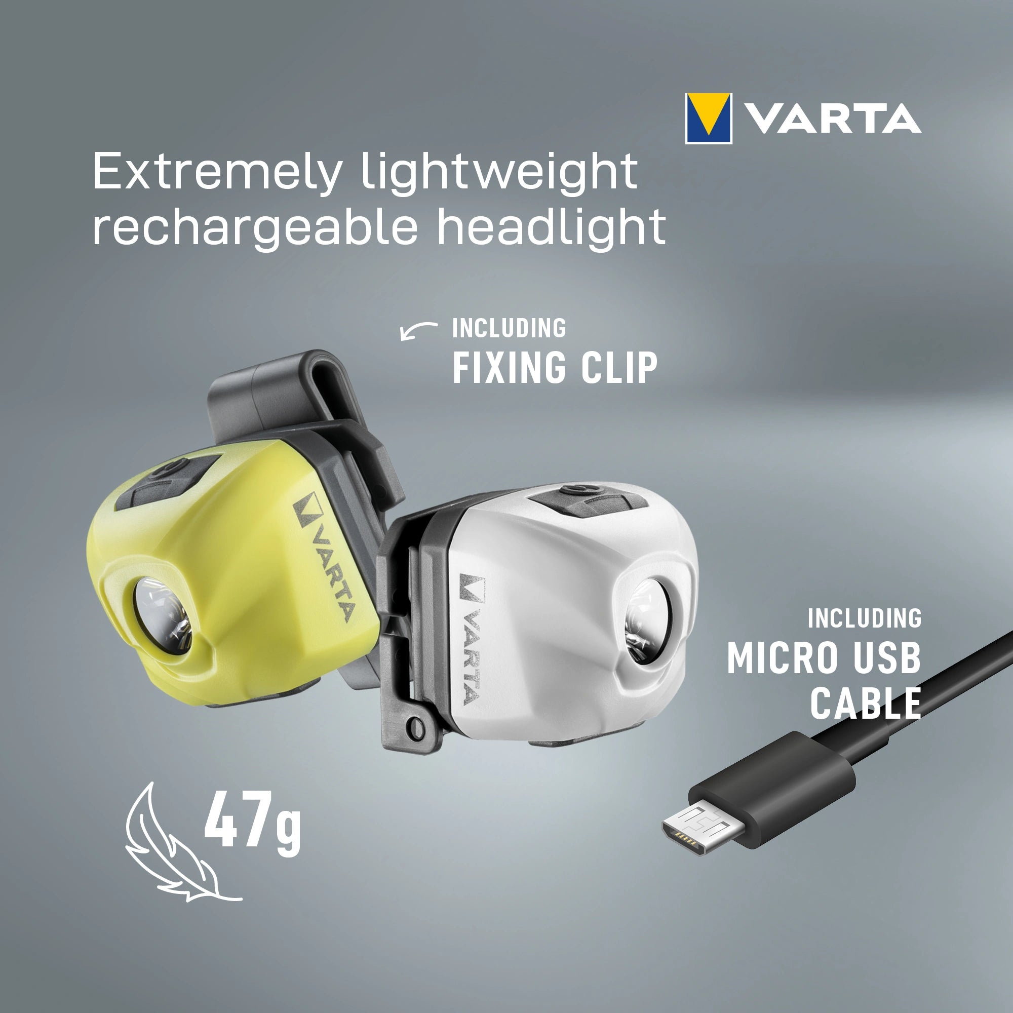 Outdoor Sports Ultralight H30R Pannlampa 300 lm Vit