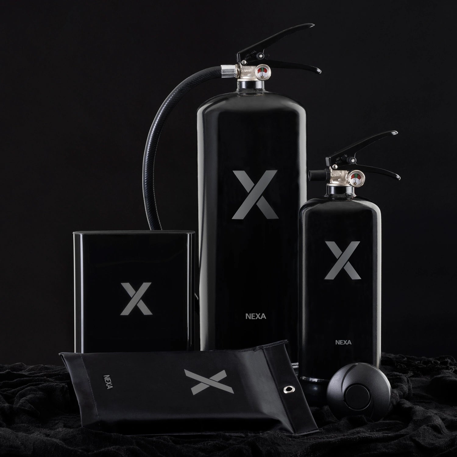 DLSA-866/LL Optisk brandvarnare med inbyggt batteri 10år Svart