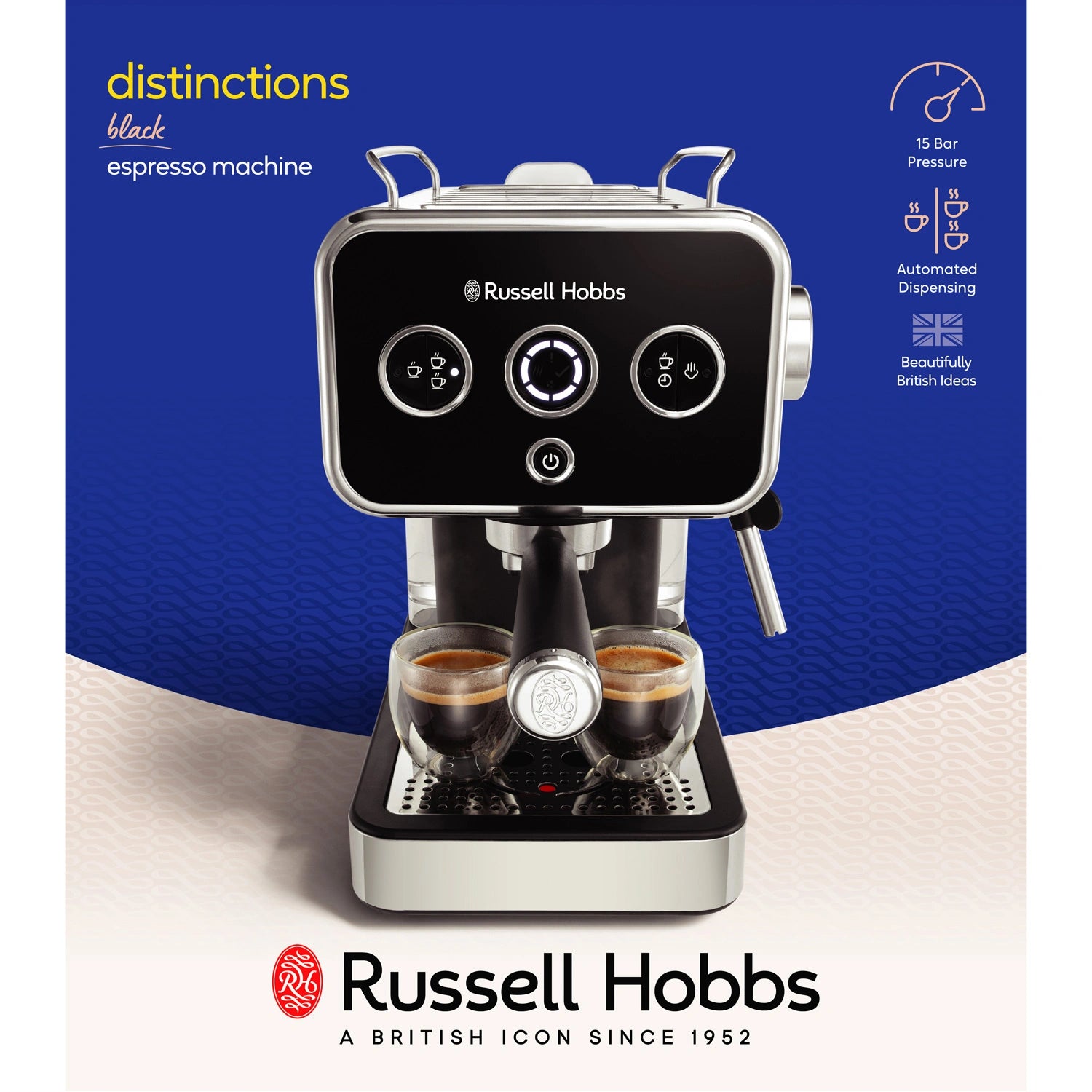 Espressomaskin Distinctions Espresso Machine Black 26450-56
