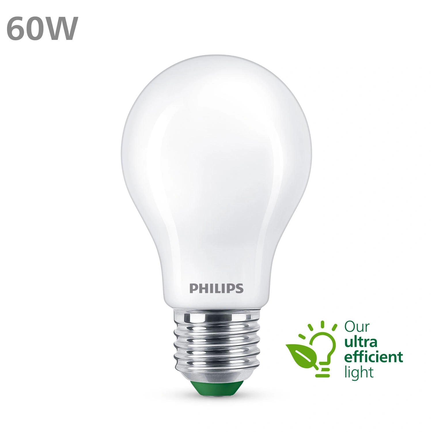 LED E27 Normal 4W (60W) Frostad 840lm 2700K Energiklass A