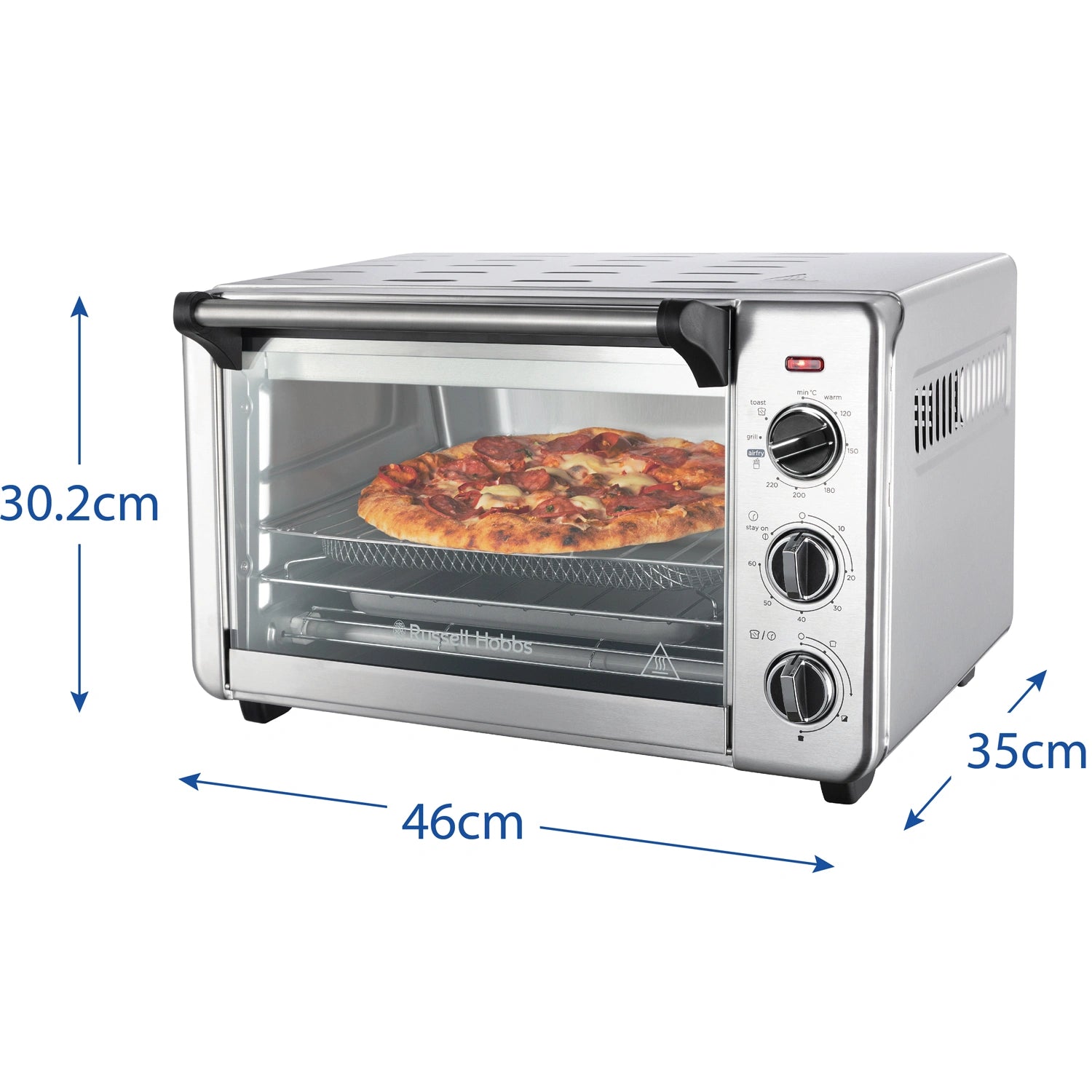 Miniugn med luftfritös inbyggd 26680-56 Express Air Fry Mini Oven