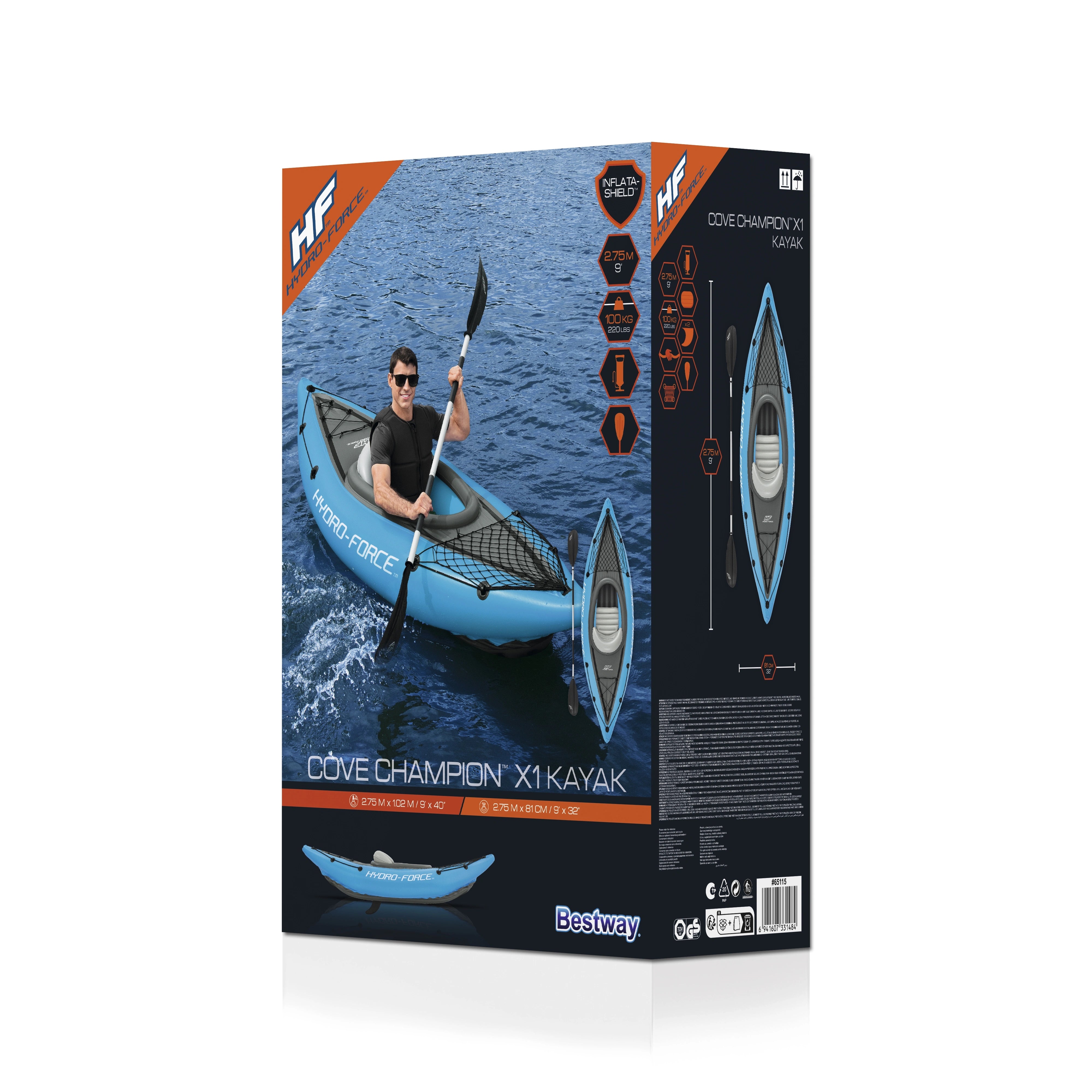 Kajak Cove Champion X1 275 x 81cm