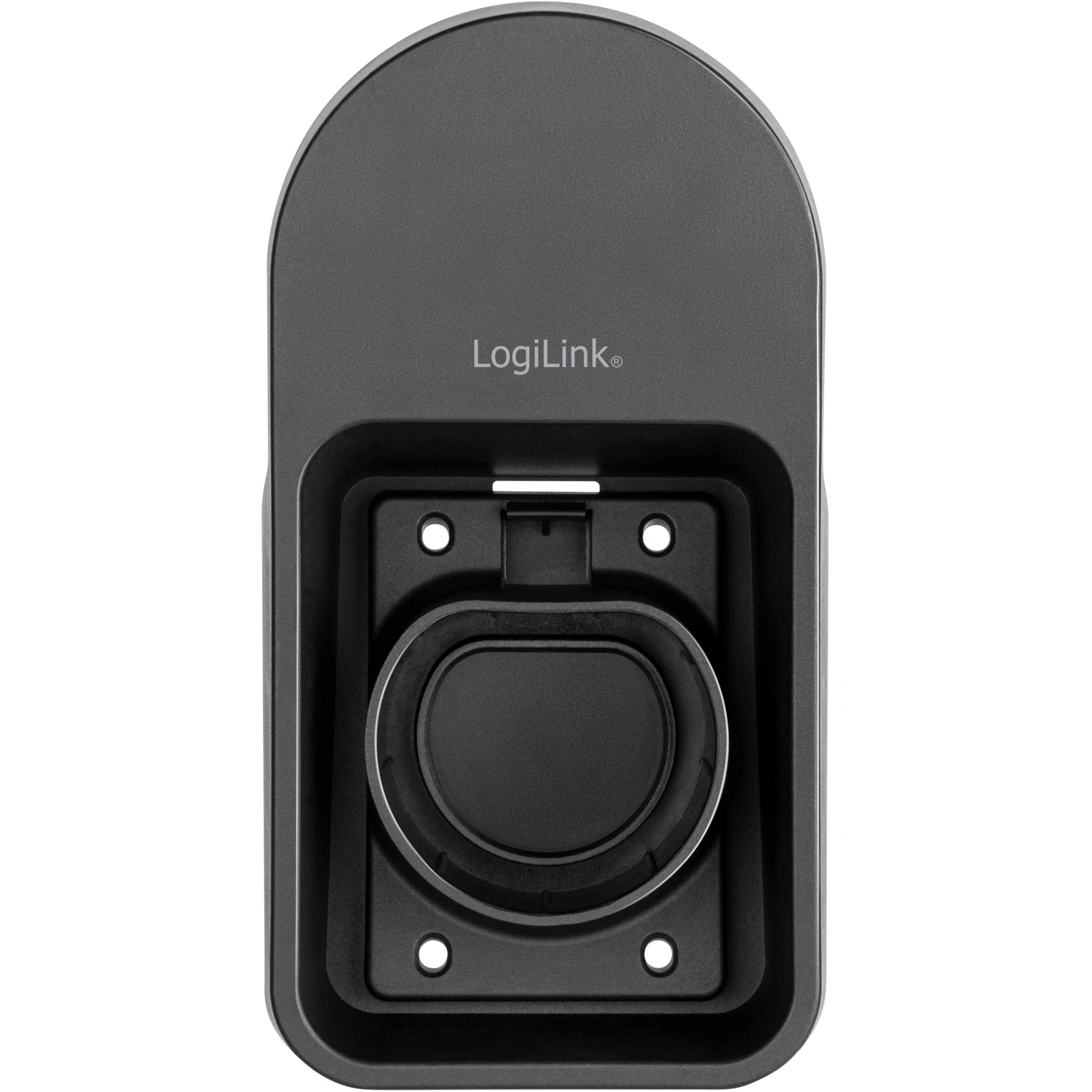 Vägghållare för kabel och Typ 2-kontakt