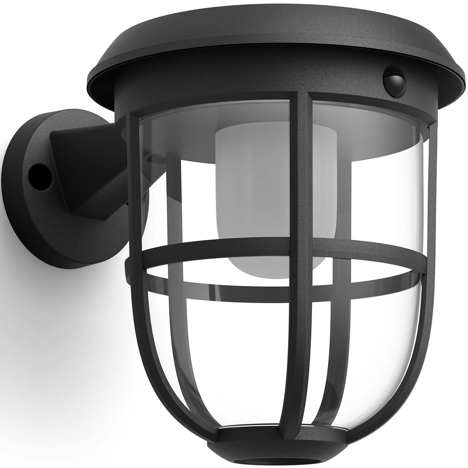 Radii Vägglampa Solcell Ultra Efficient LED 250lm Svart
