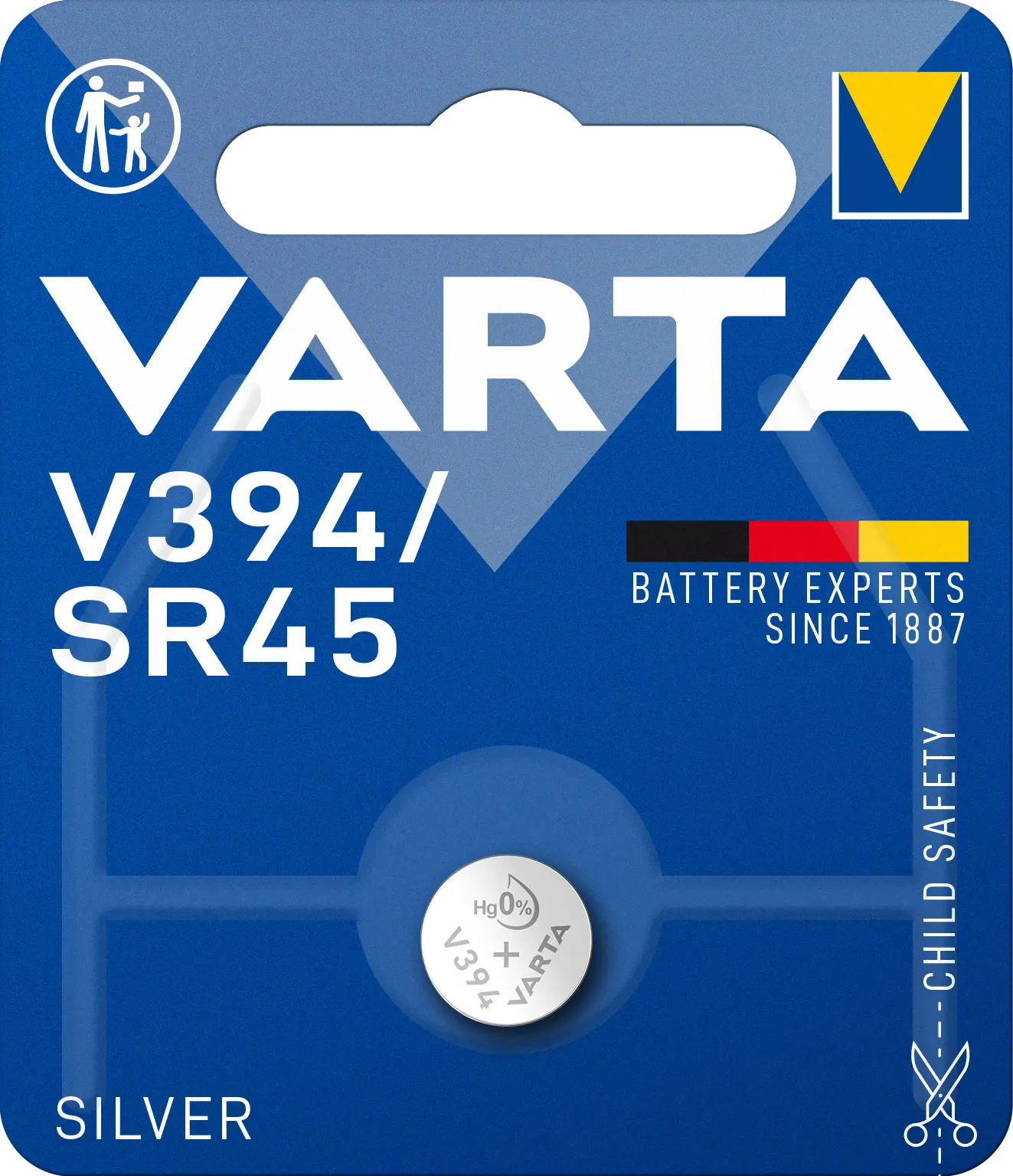 SR45 / V394 Knappcellsbatteri Silver 1,55V 1-pack