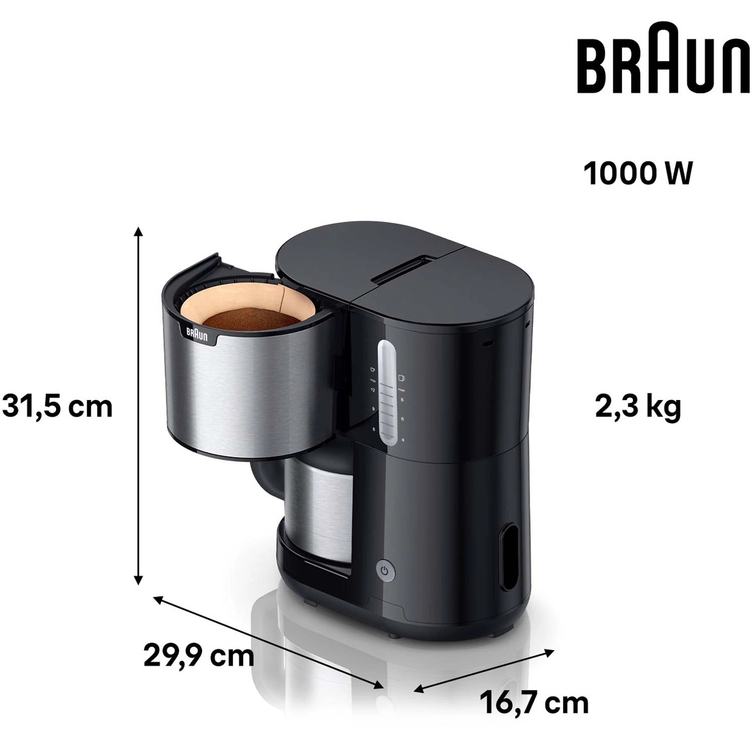 Termosbryggare KF1505BK PurShine  1,2l