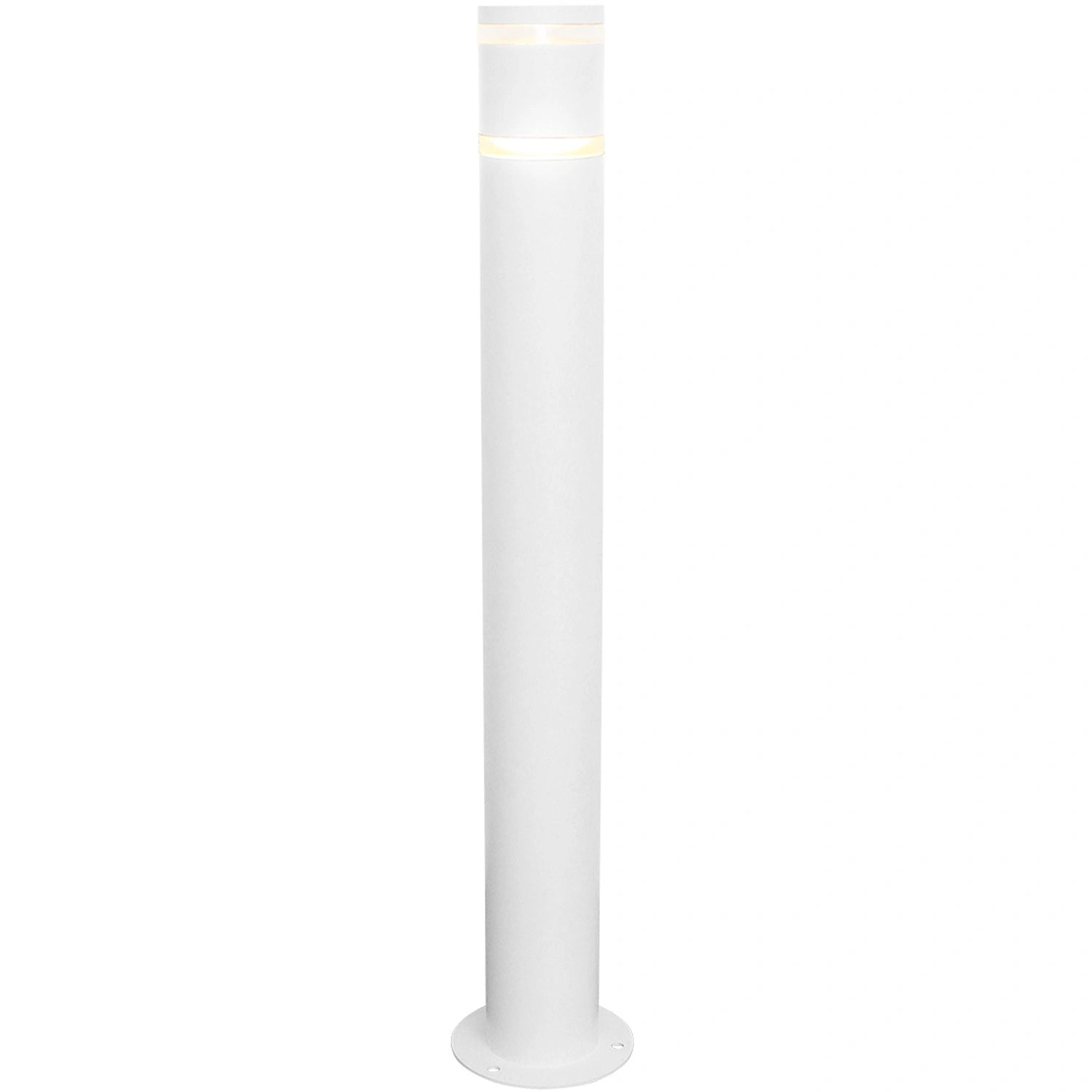 Nils Bollard Pollare 80cm E27-sockel IP44 Vit
