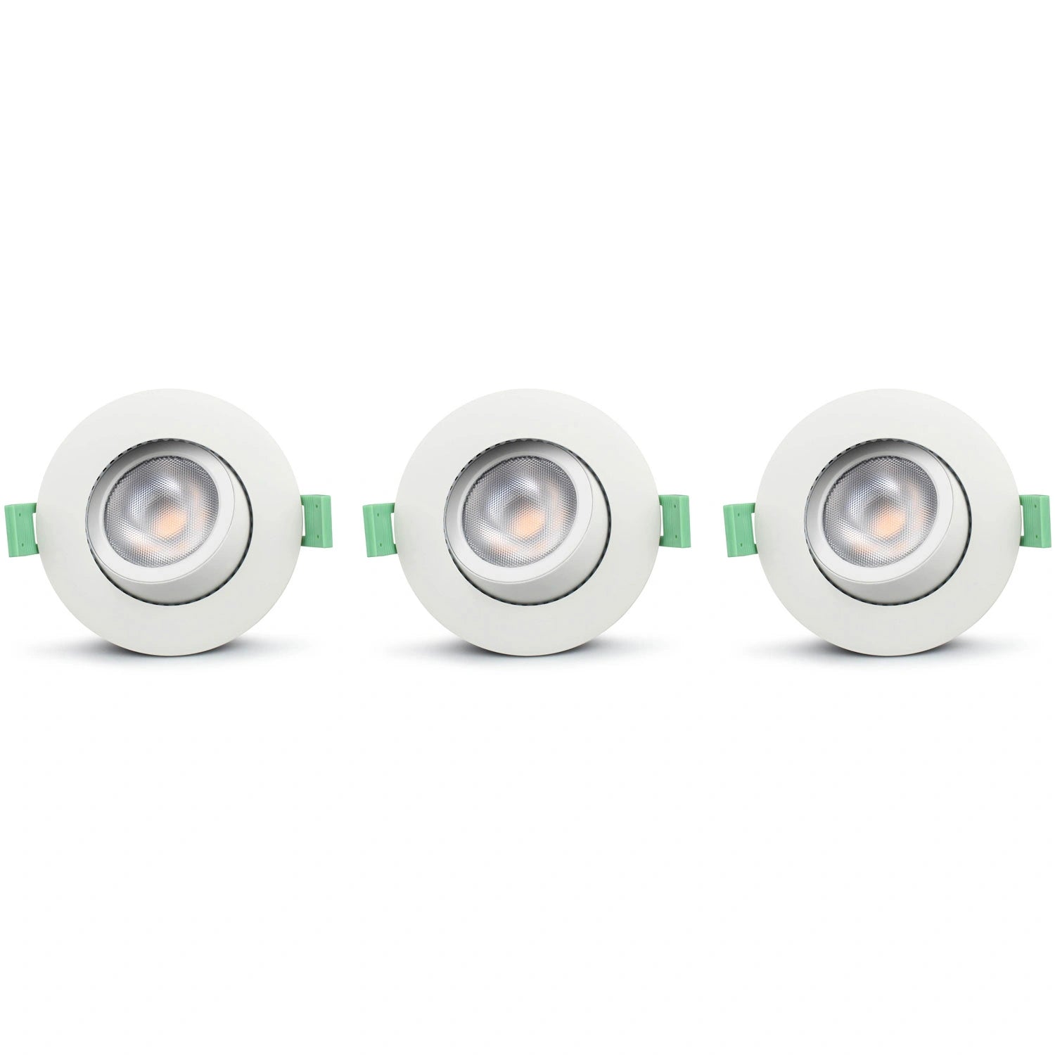 Ellen Infälld downlight Dim-to-Warm 520lm IP65 3-pack Vit