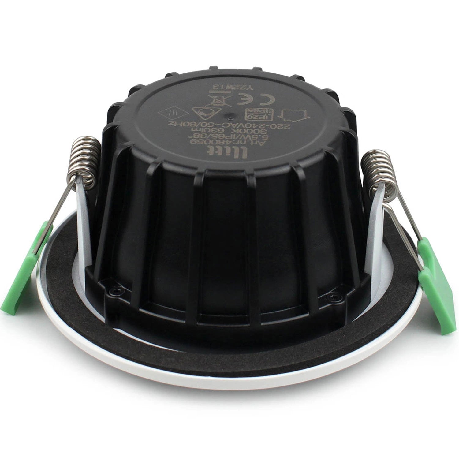 Lisa Dimbar Infälld downlight 3000K 600lm IP65 1-pack Vit