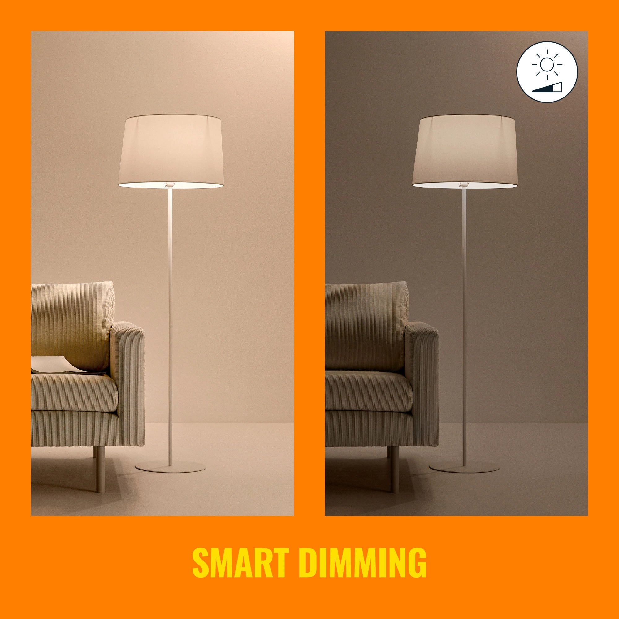 WiFi Smart LED E27 G95 75W 1055lm Varm-kallvit