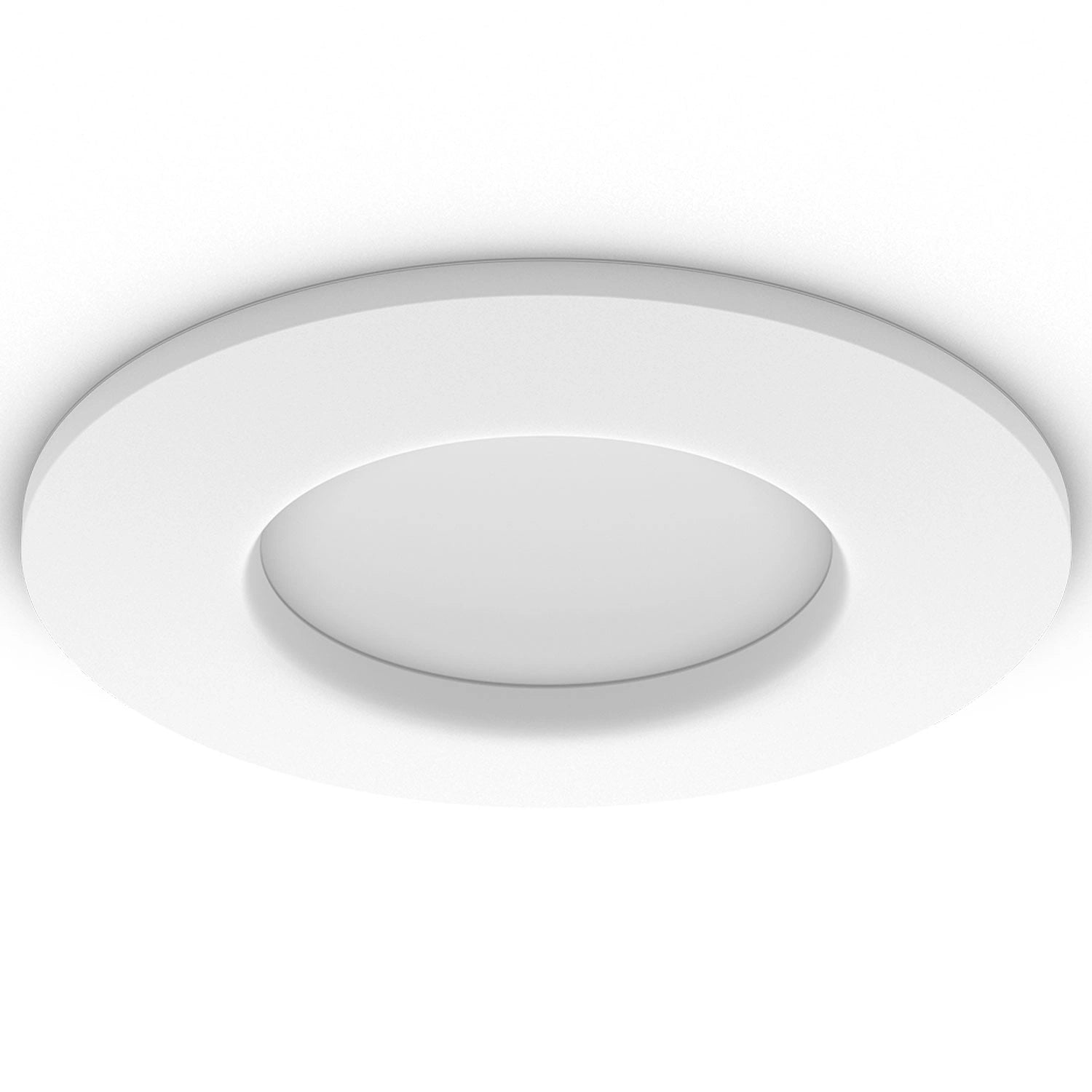Slim Downlight S 90mm White and Color Ambiance Vit 1-pack