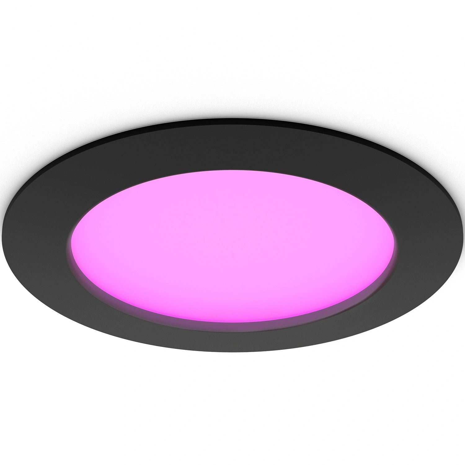 Slim Downlight L 170mm White and Color Ambiance Svart 1-pack