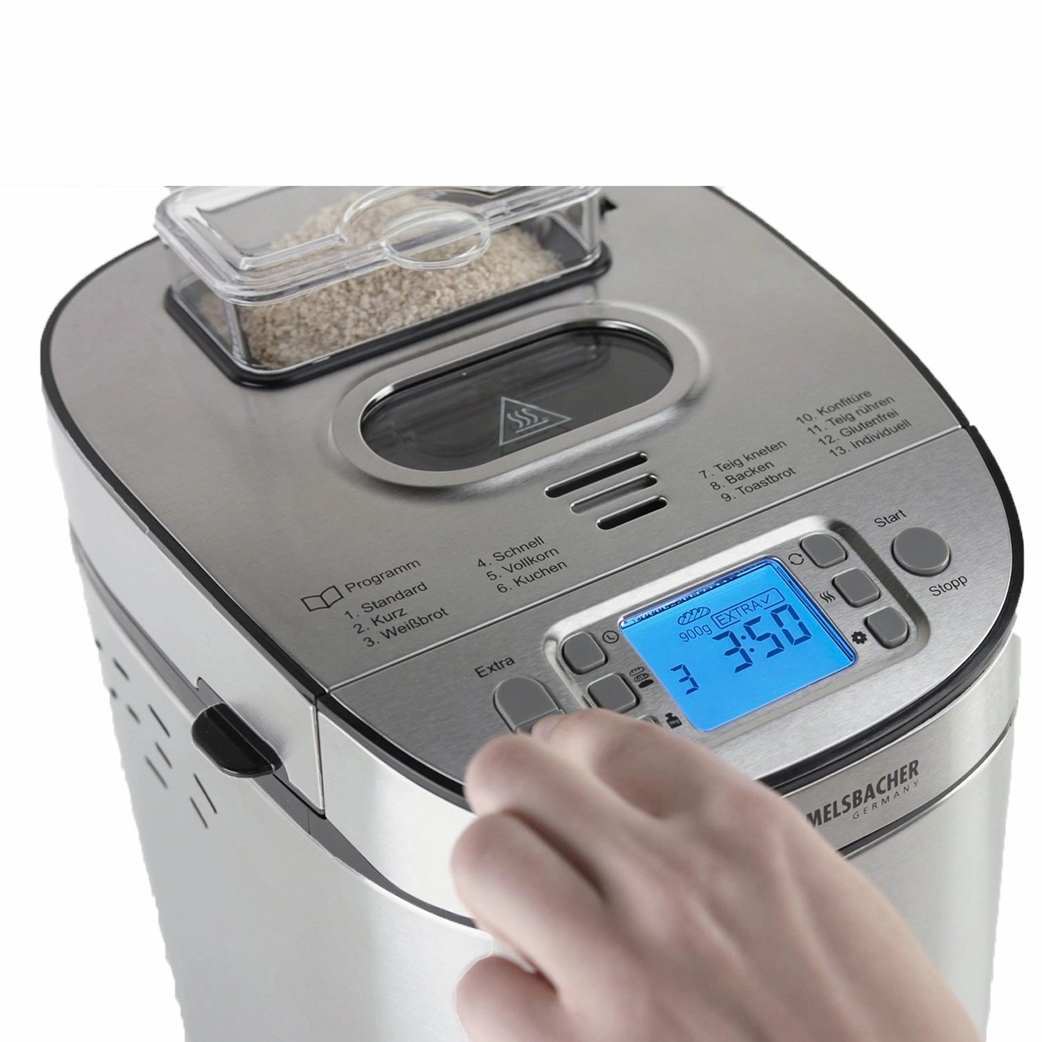 Bakmaskin BA 550  13 Bakprogram Gluten Free