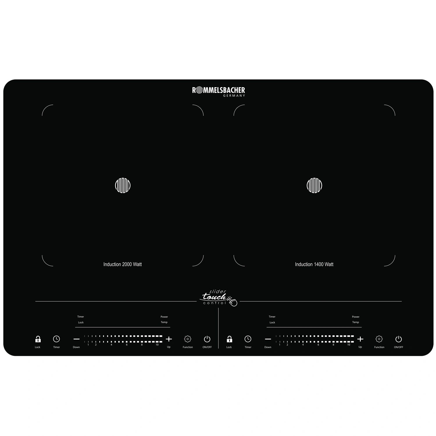 Kokplatta Dubbel  Induktion  CT 3420/IN  2000W  LED