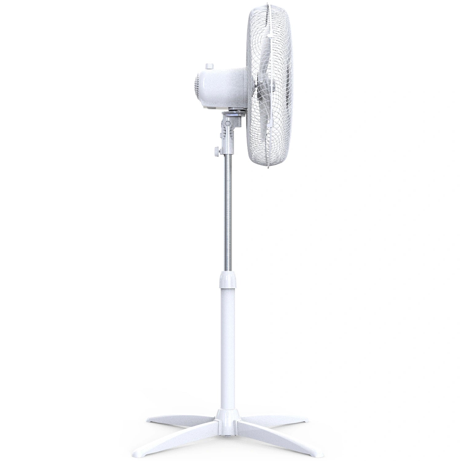Golvfläkt 40cm Justerbar Höjd 85-115 cm