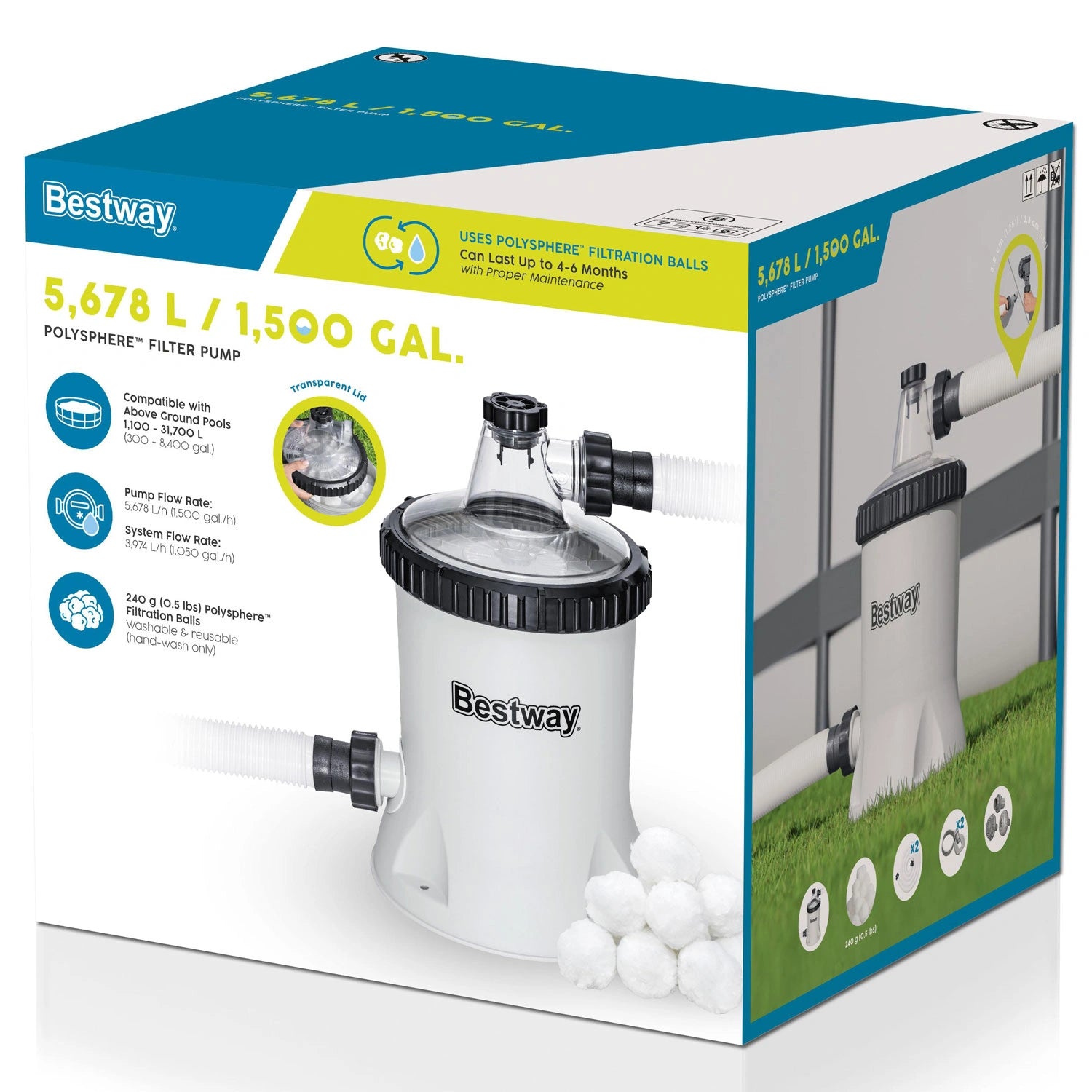 Filterpump Polysphere 5678L