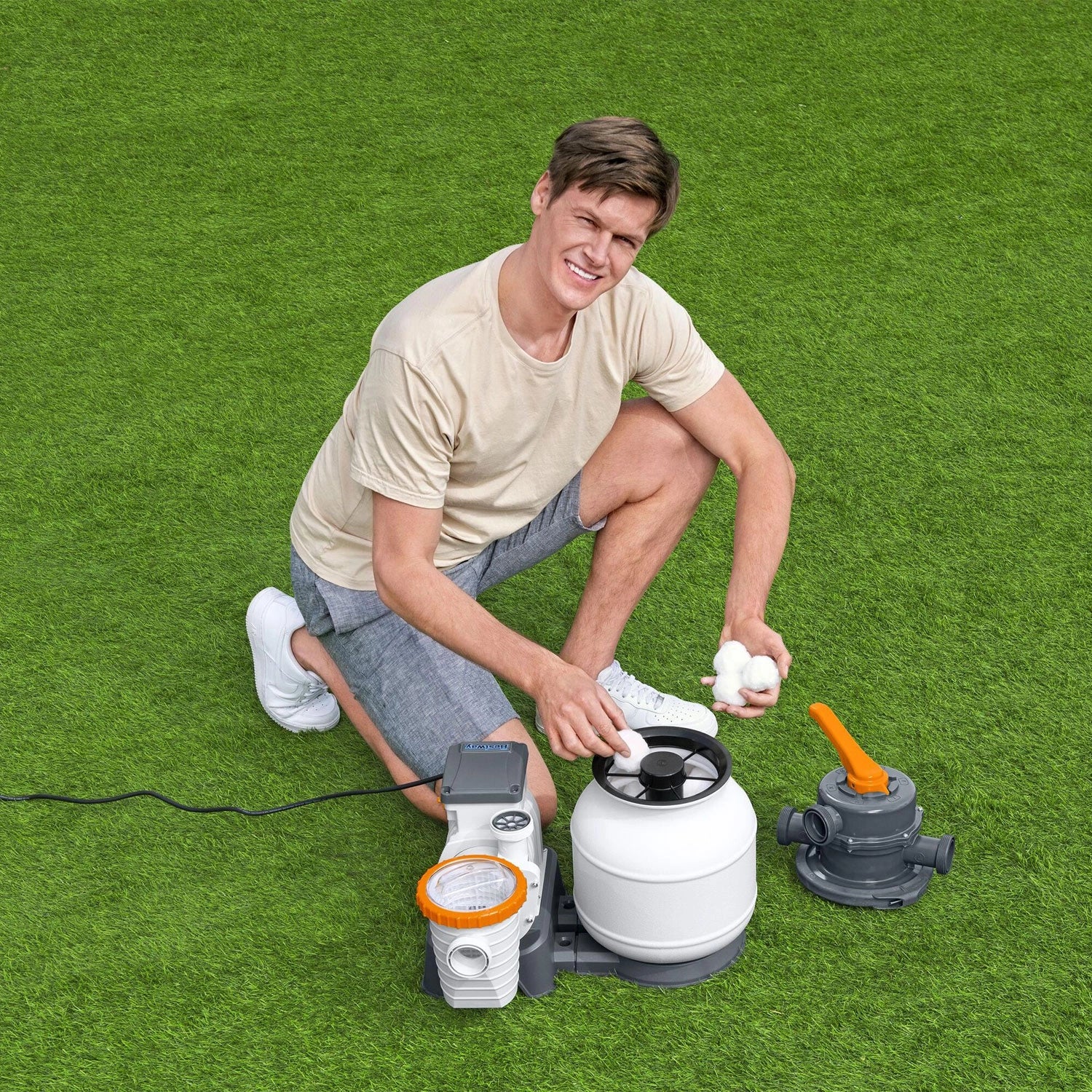 Filterbollar Flowclear Polysphere