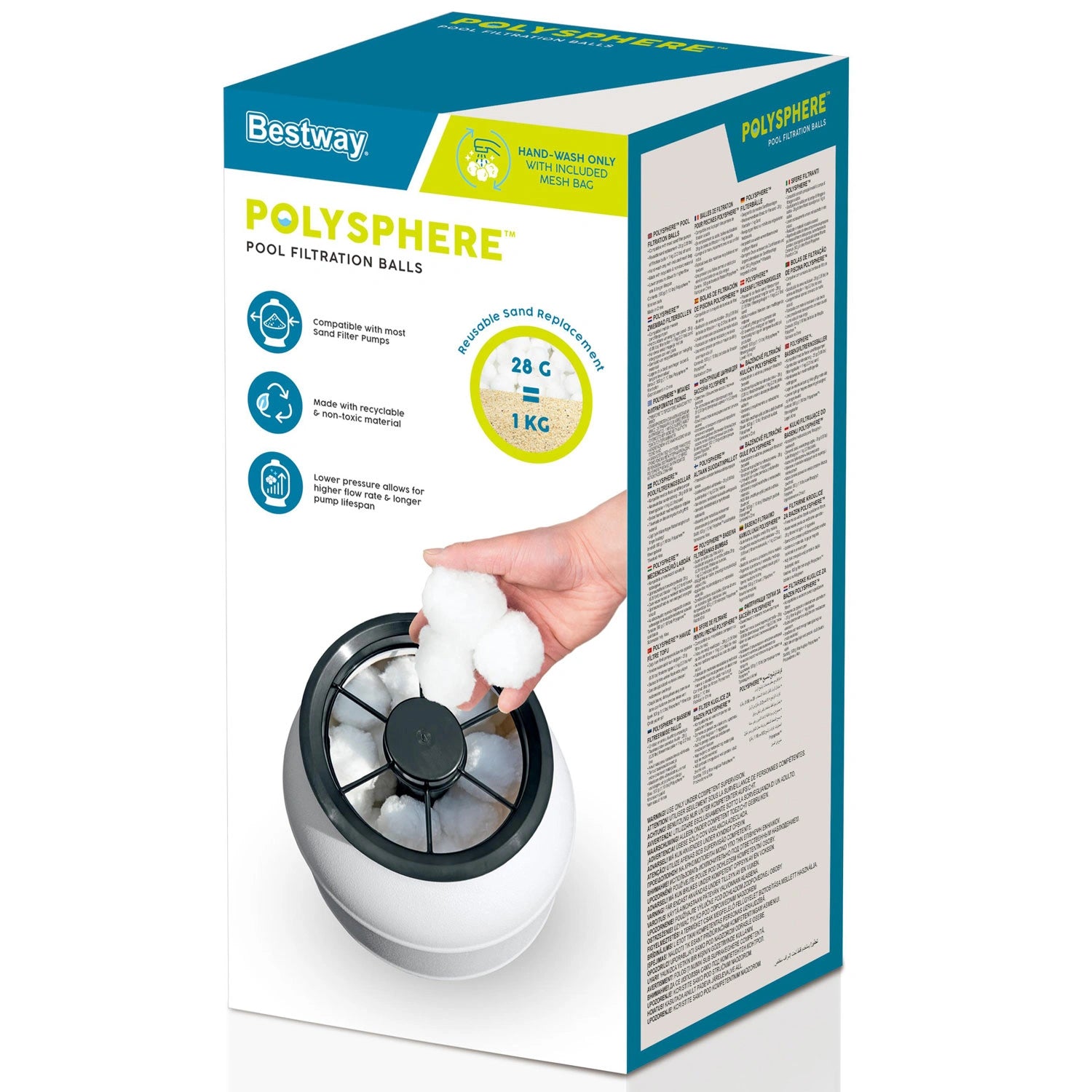 Filterbollar Flowclear Polysphere