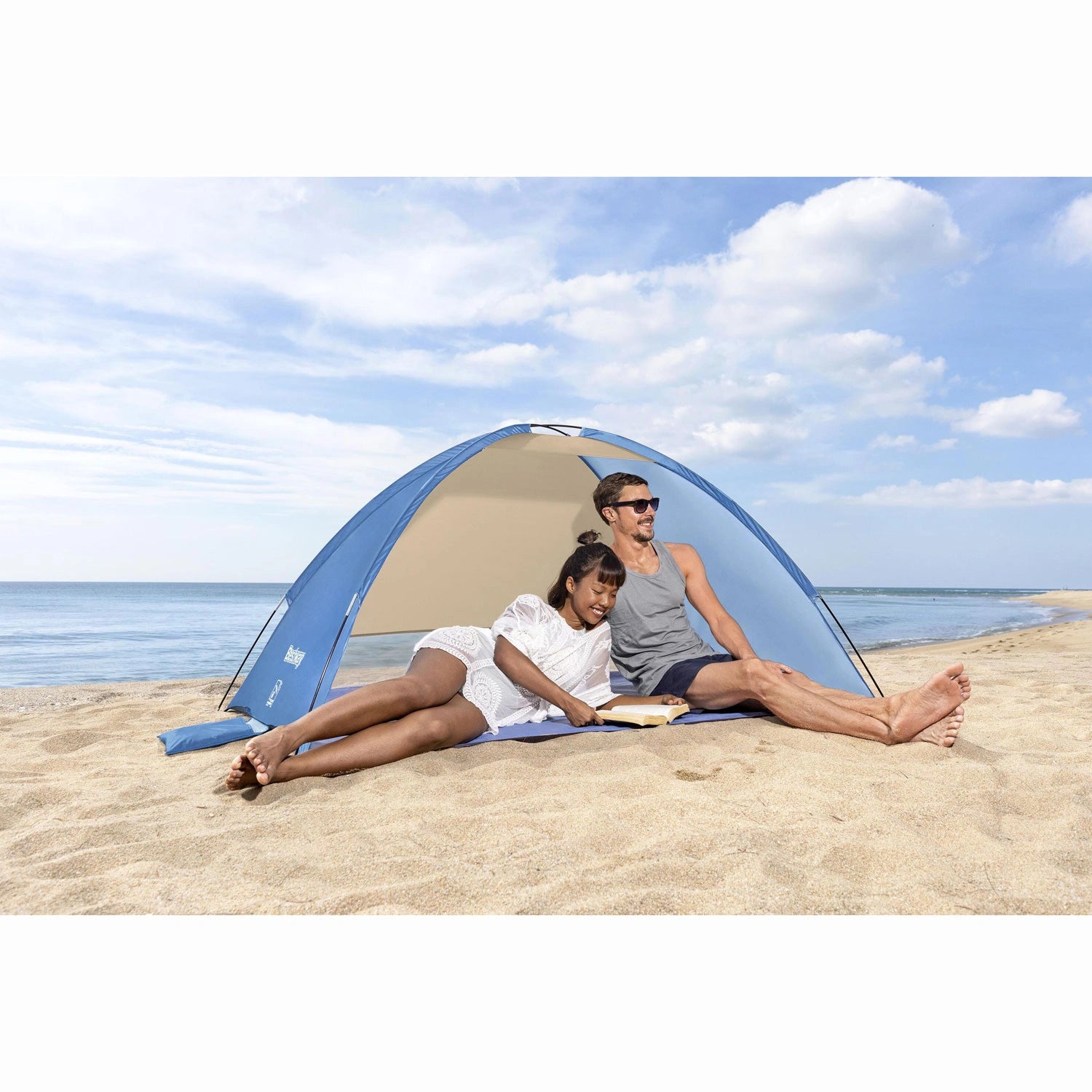 Strandtält Pavillo 2.00m x 1.20m x 95cm