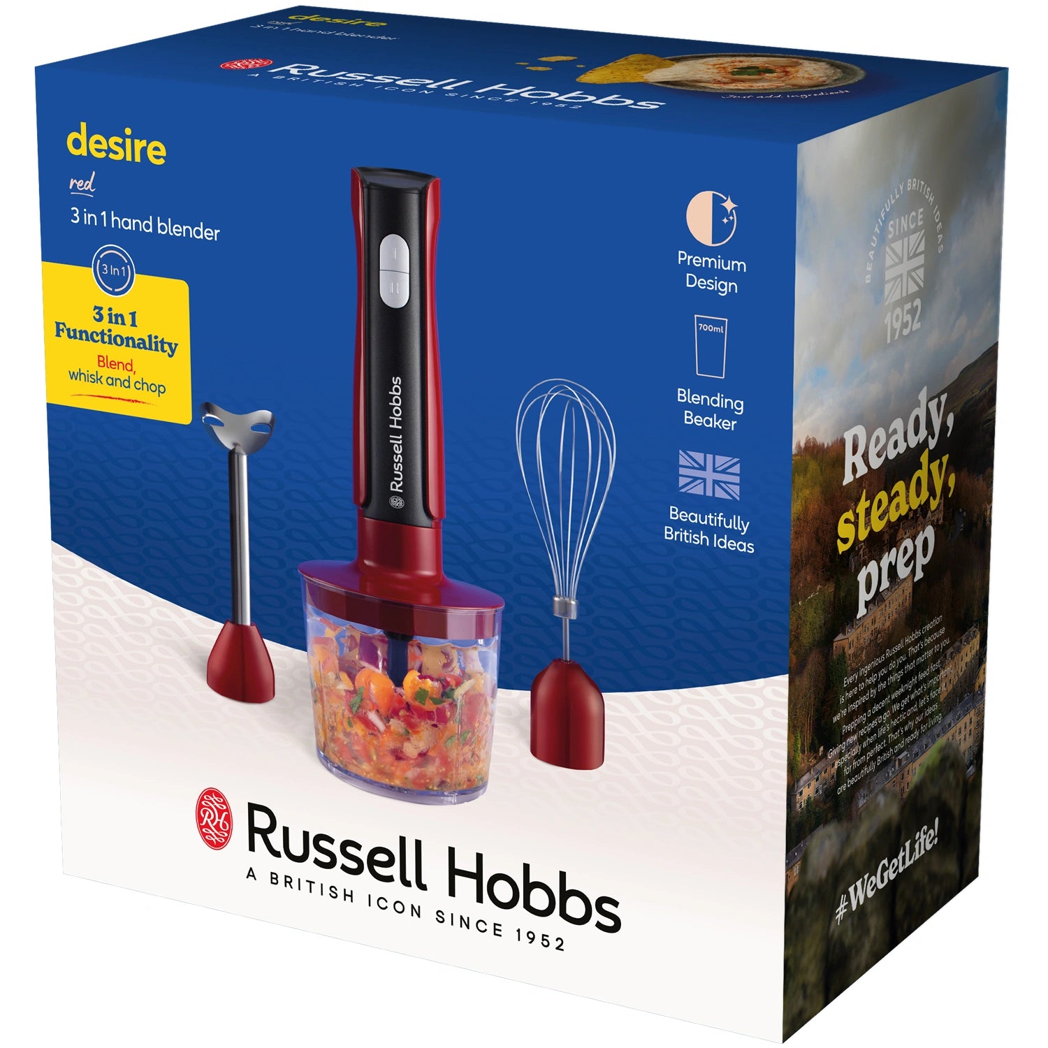 Stavmixer set  27140-56 Desire 3 in 1 Hand Blender