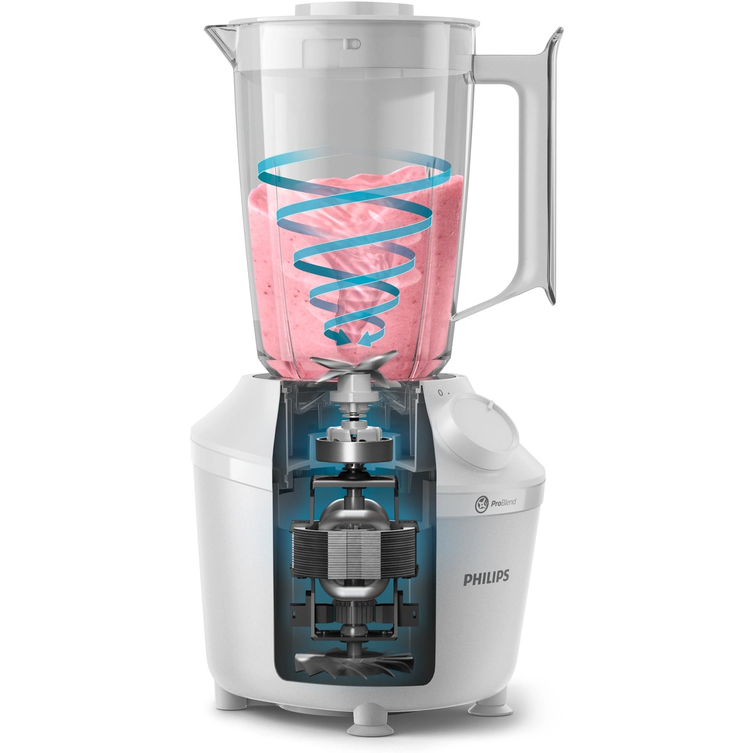 Blender HR2041/00 Mixer ProBlend-teknik 450W 1,9l