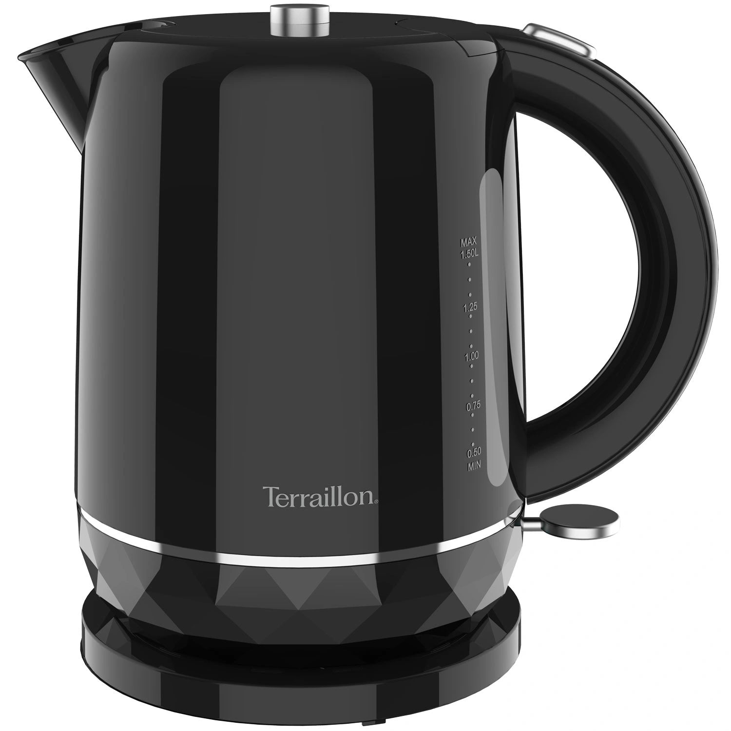 Vattenkokare Diamond 1,5L 2200W svart