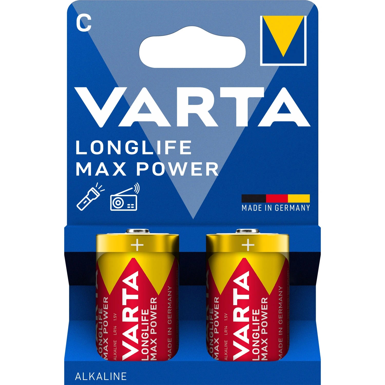 Longlife Max Power C / LR14 Batteri 2-pack