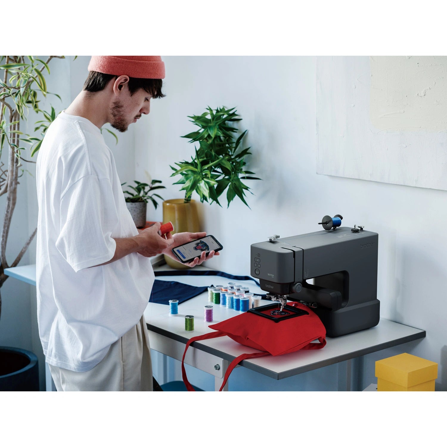 Sy och broderimaskin PP1VM1  Bluetooth