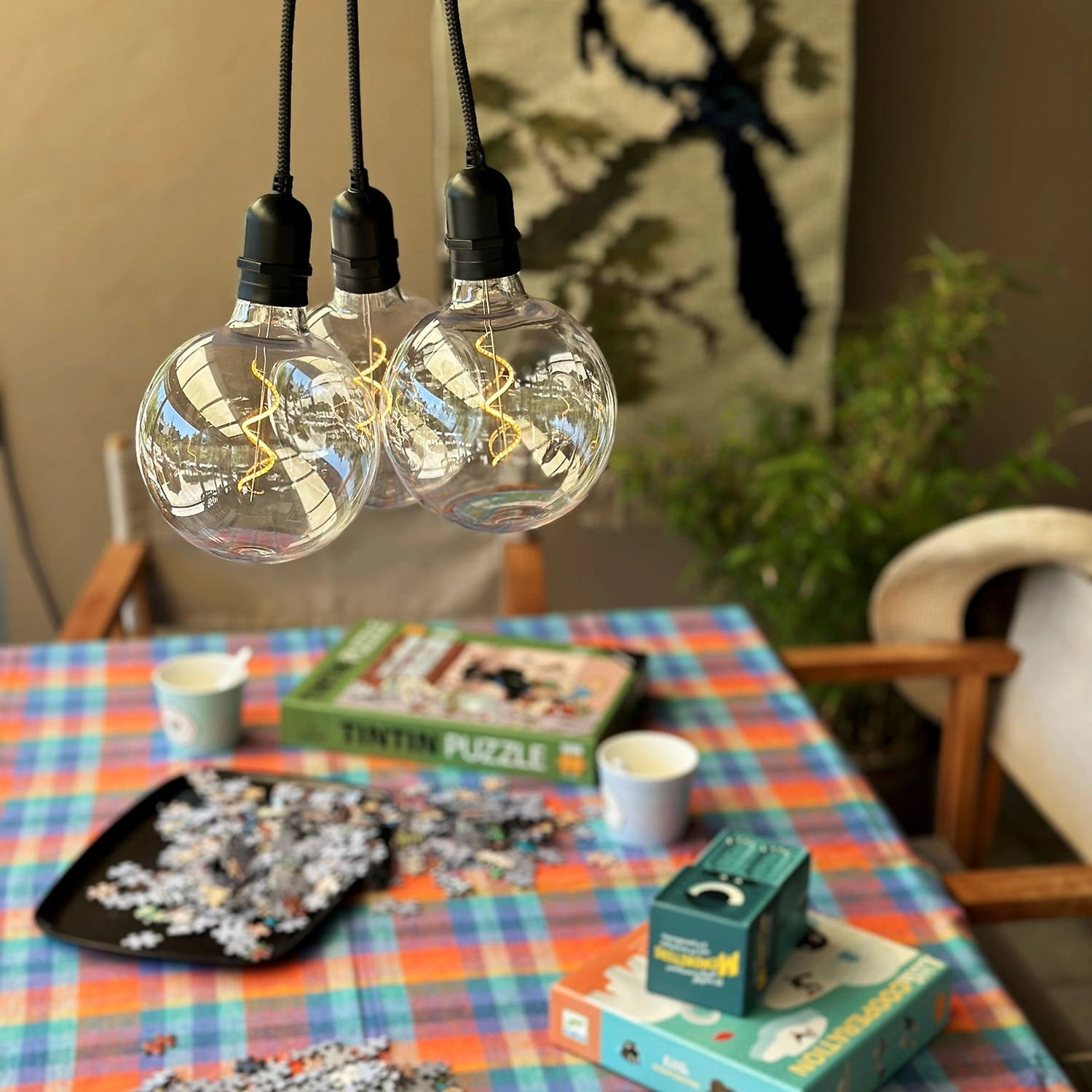 Penny Pendellampa Gravity + DecoBulb XL Varmvit