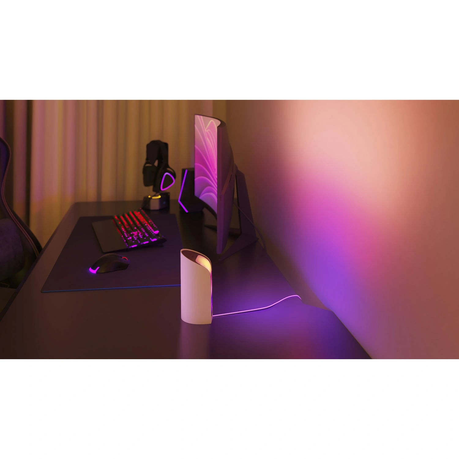 Play Wall washer White and Color Ambiance Vit
