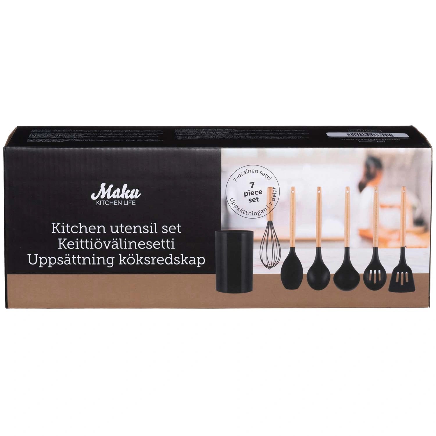 köksredskap Set 7 st