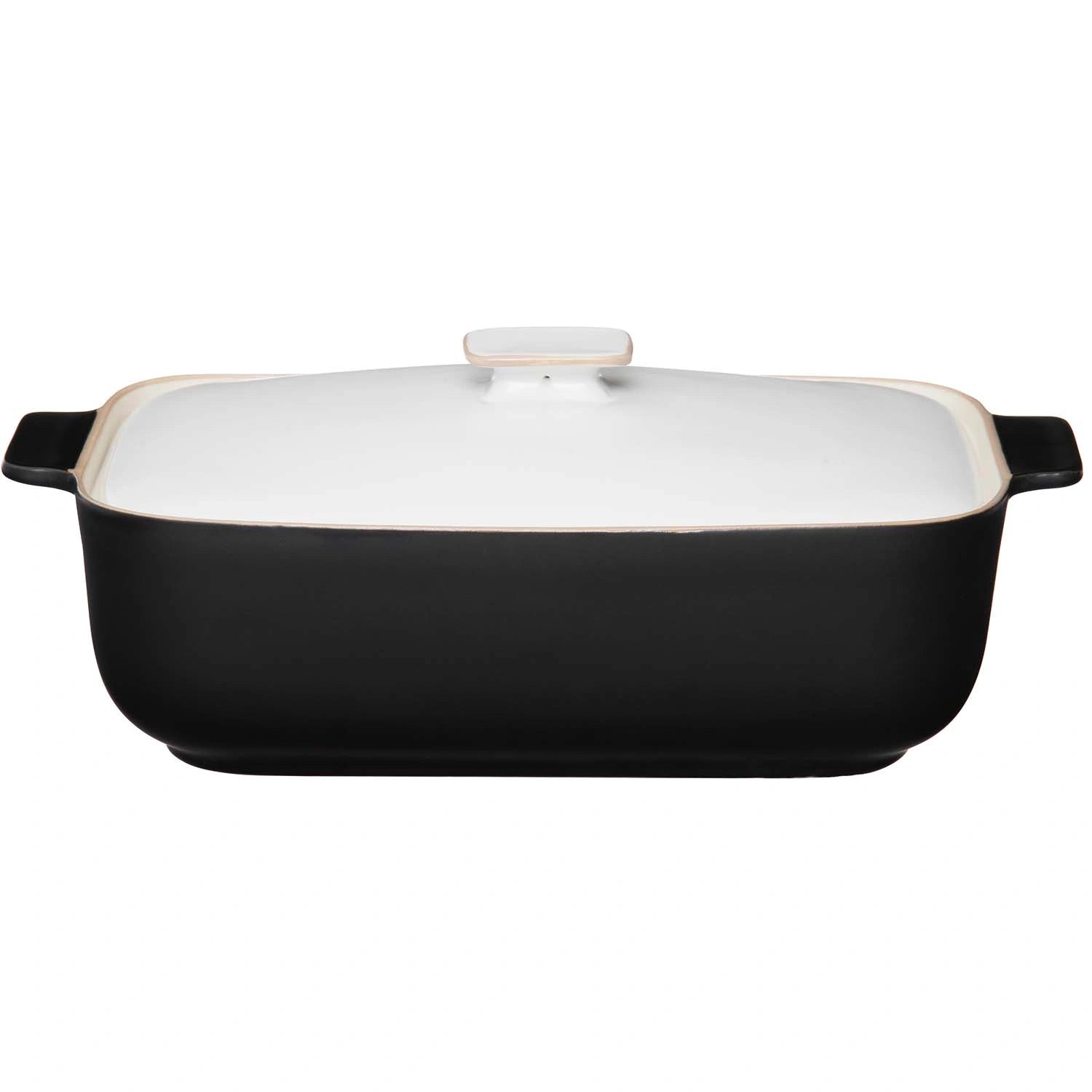 Ugnsform keramik med lock 2 L