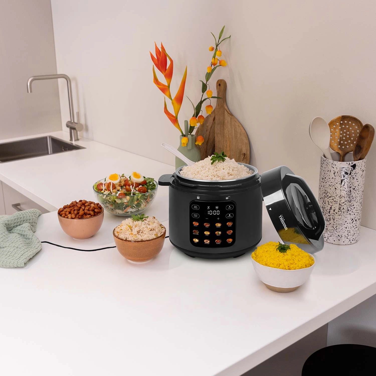 Tryckkokare 6L 1000W Digital - RK-6160