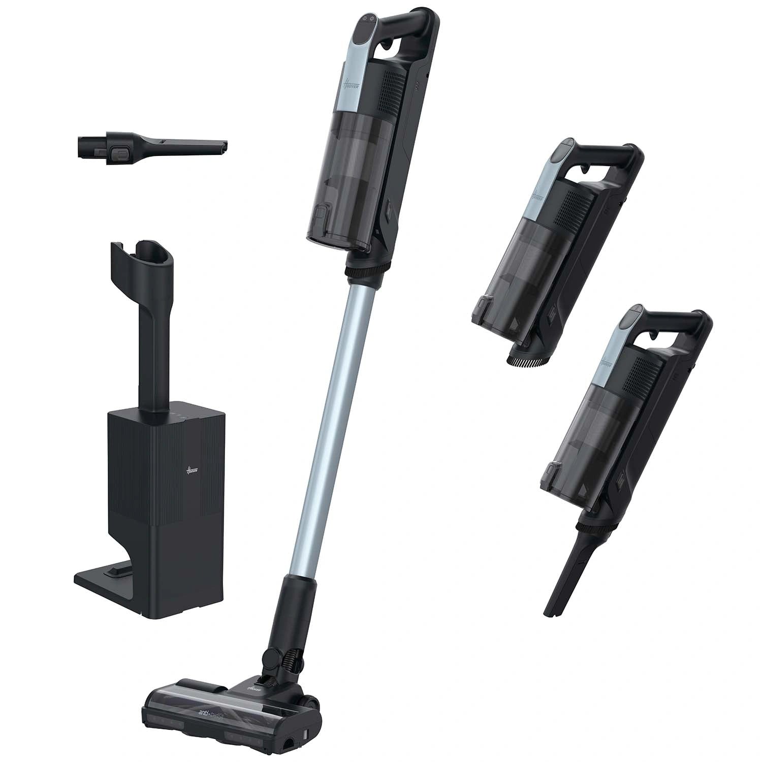 Skaftdammssugare HF3 Pro inkl Tömningsstation 400W