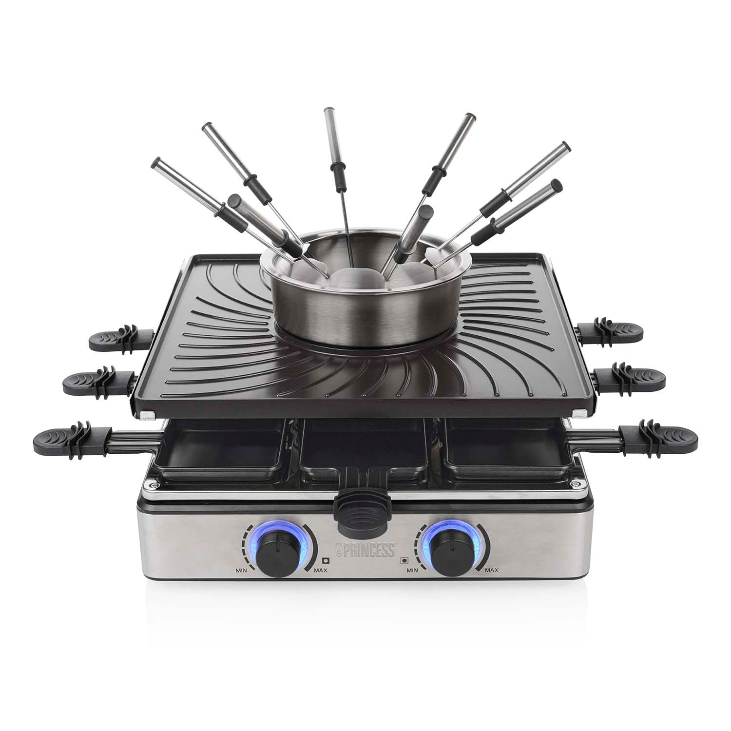 Raclette & Fondue 162670 31X31cm 1700W 1,3l