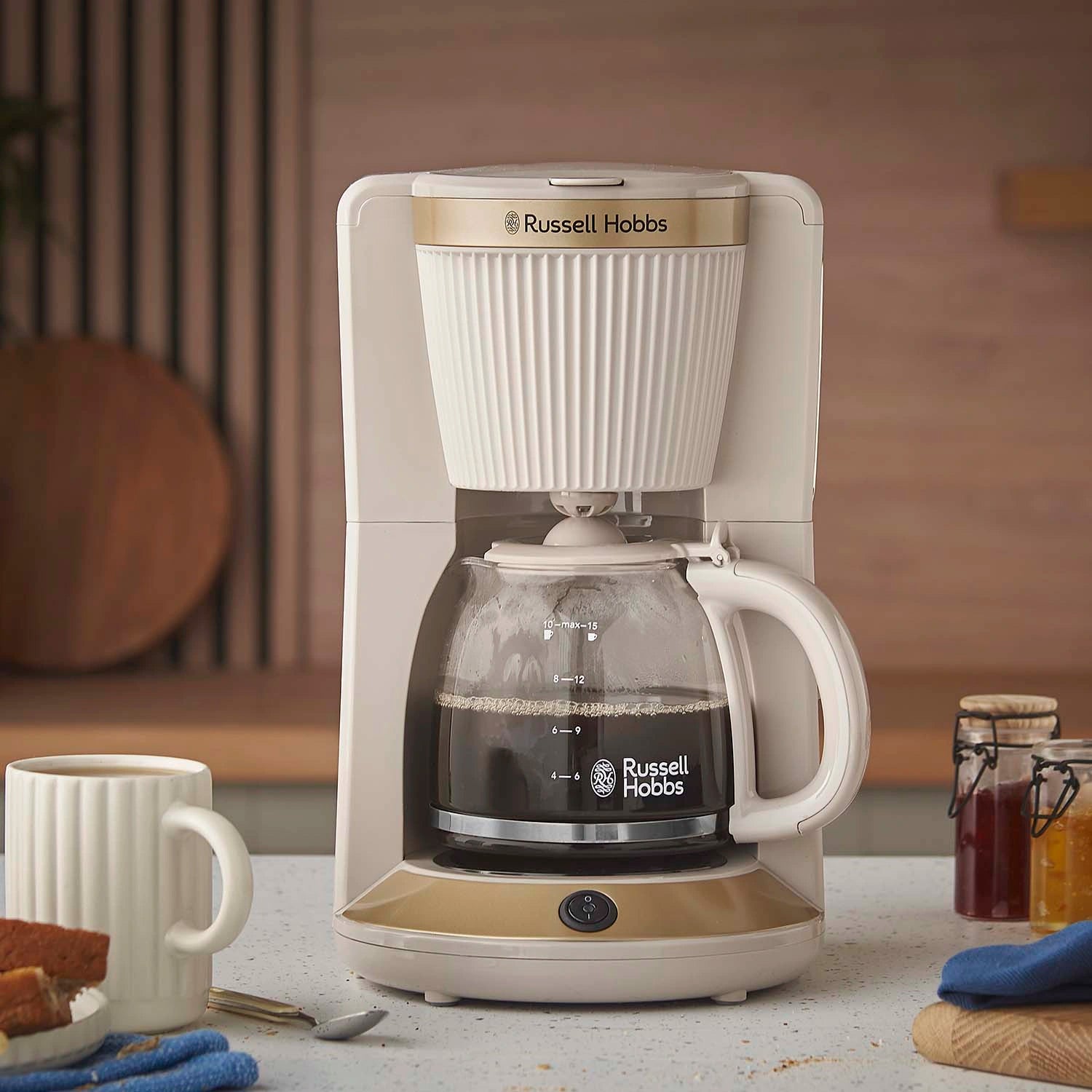 Kaffebryggare Brontë Stenfärgad 1,25l  26781-56