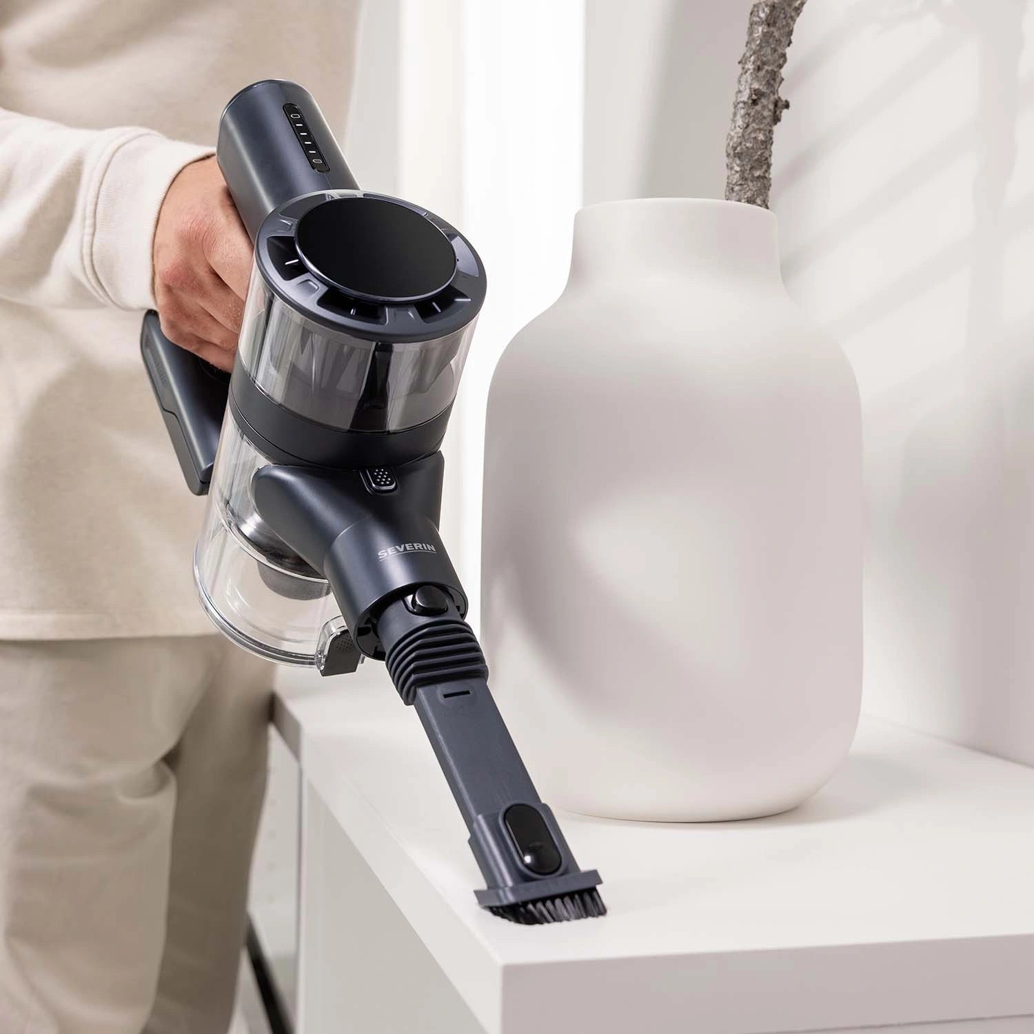 Skaftdammsugare 2in1 200W Teleskop rör HV7175