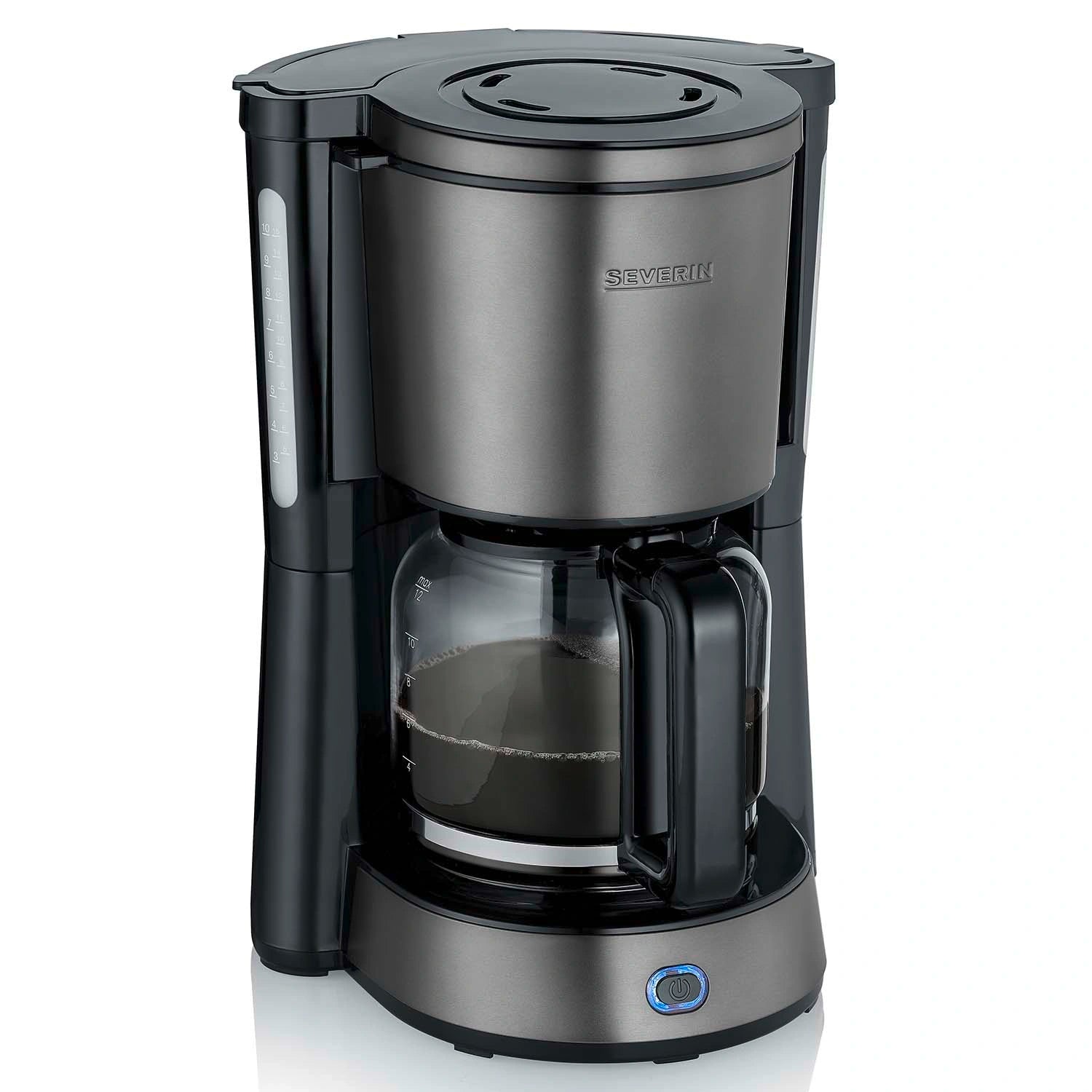 Kaffebryggare Dark Inox 1000W 1,25L KA9340