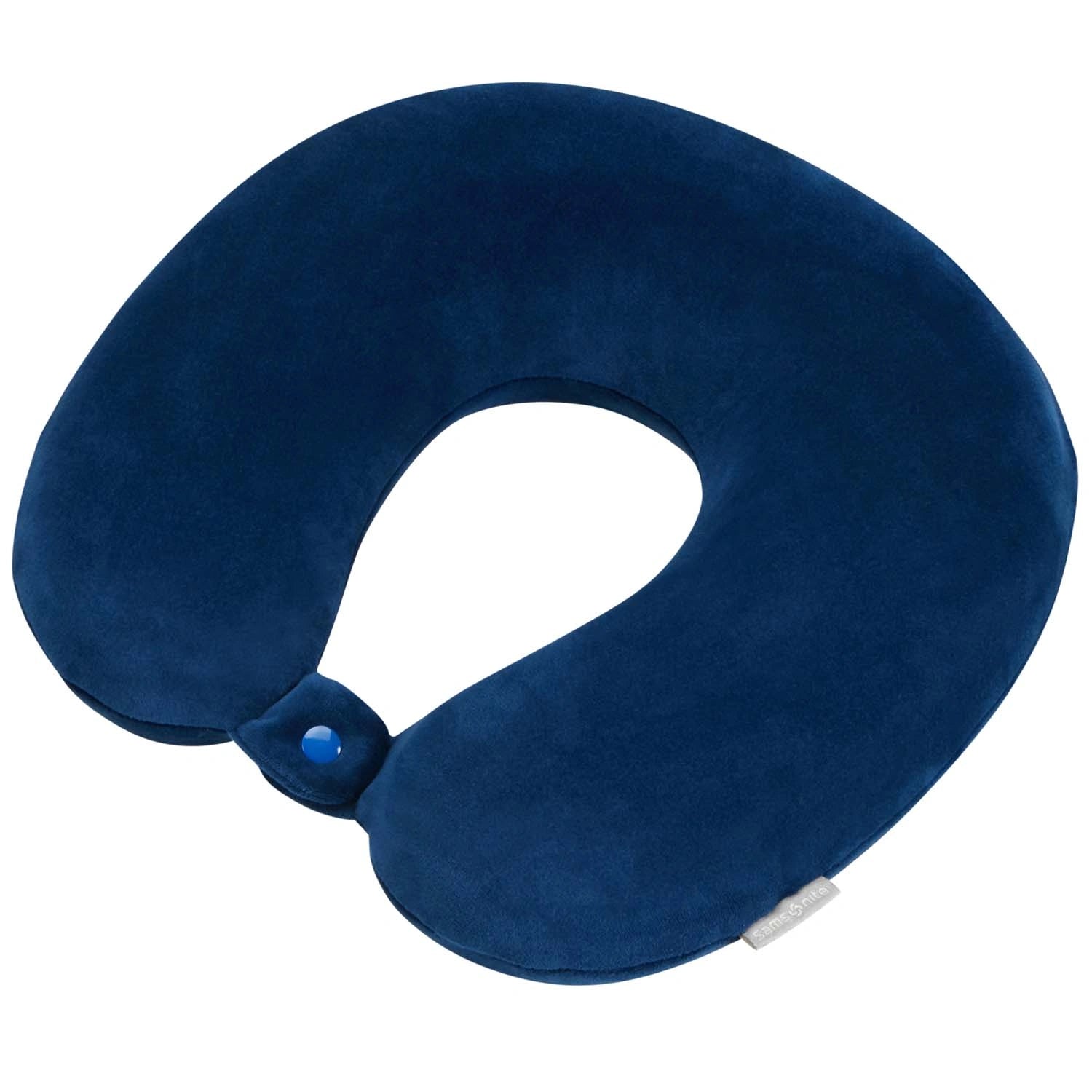 Nackkudde med Minnesskum Midnight Blue