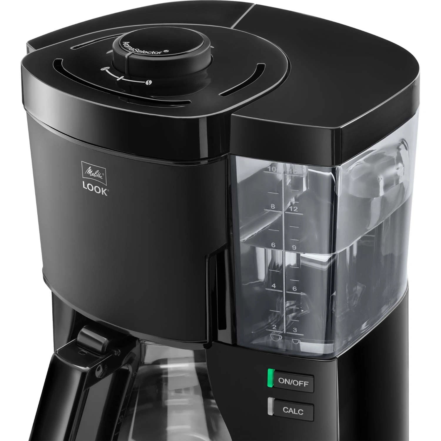 Kaffebryggare LOOK 1,25l AromaSelector® Svart