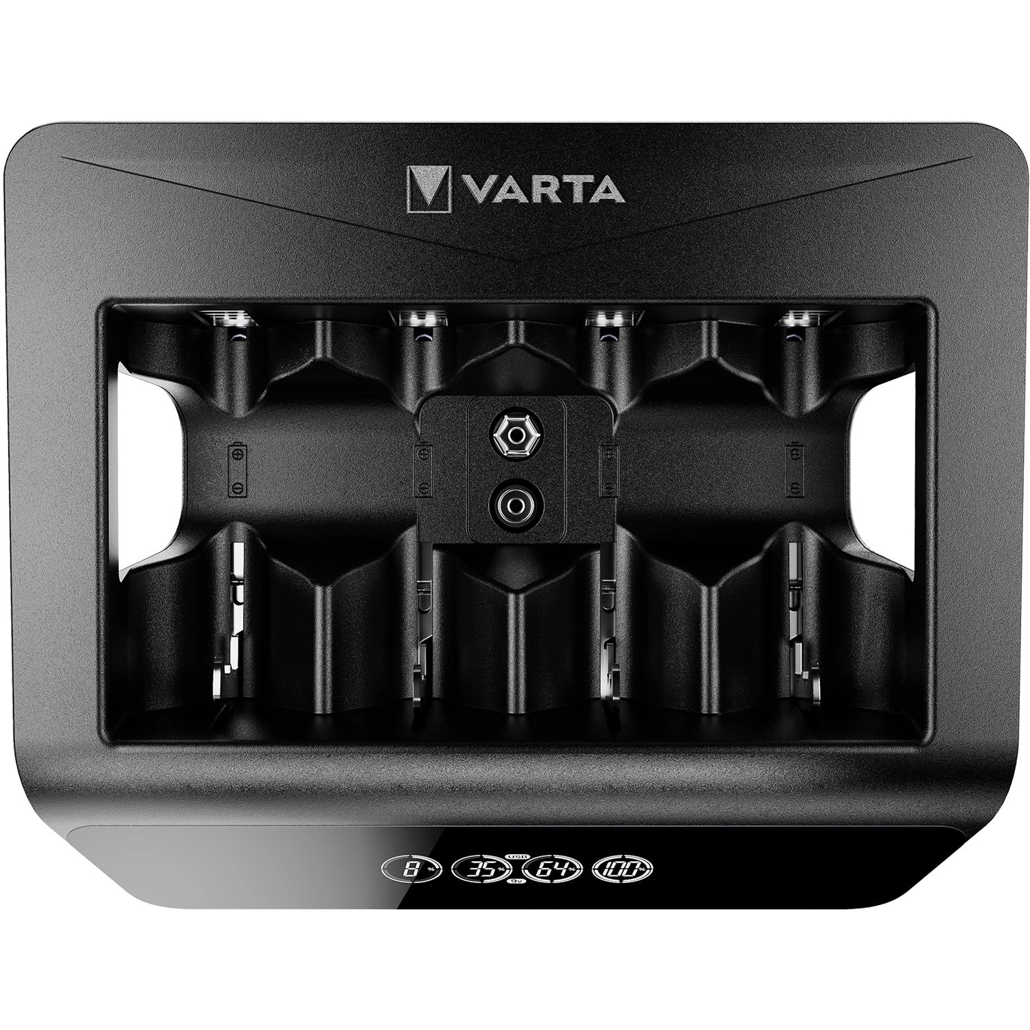 Batteriladdare LCD Universal Charger+ AA/AAA/C/D/9V