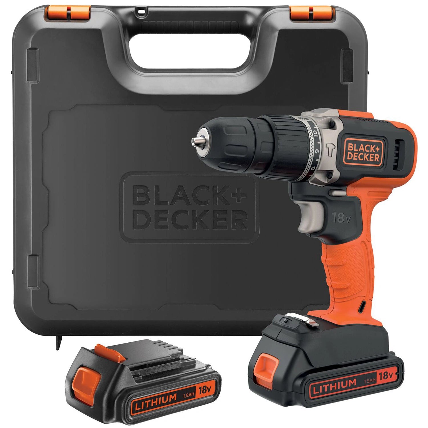 Slagborrmaskin 18V lithium-ion 2X1,5AH batt
