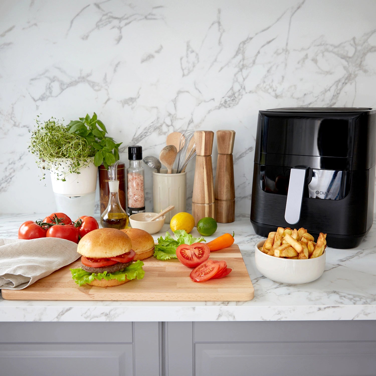 Airfryer XL Ceramic 5,5L 1800W AF600 Svart
