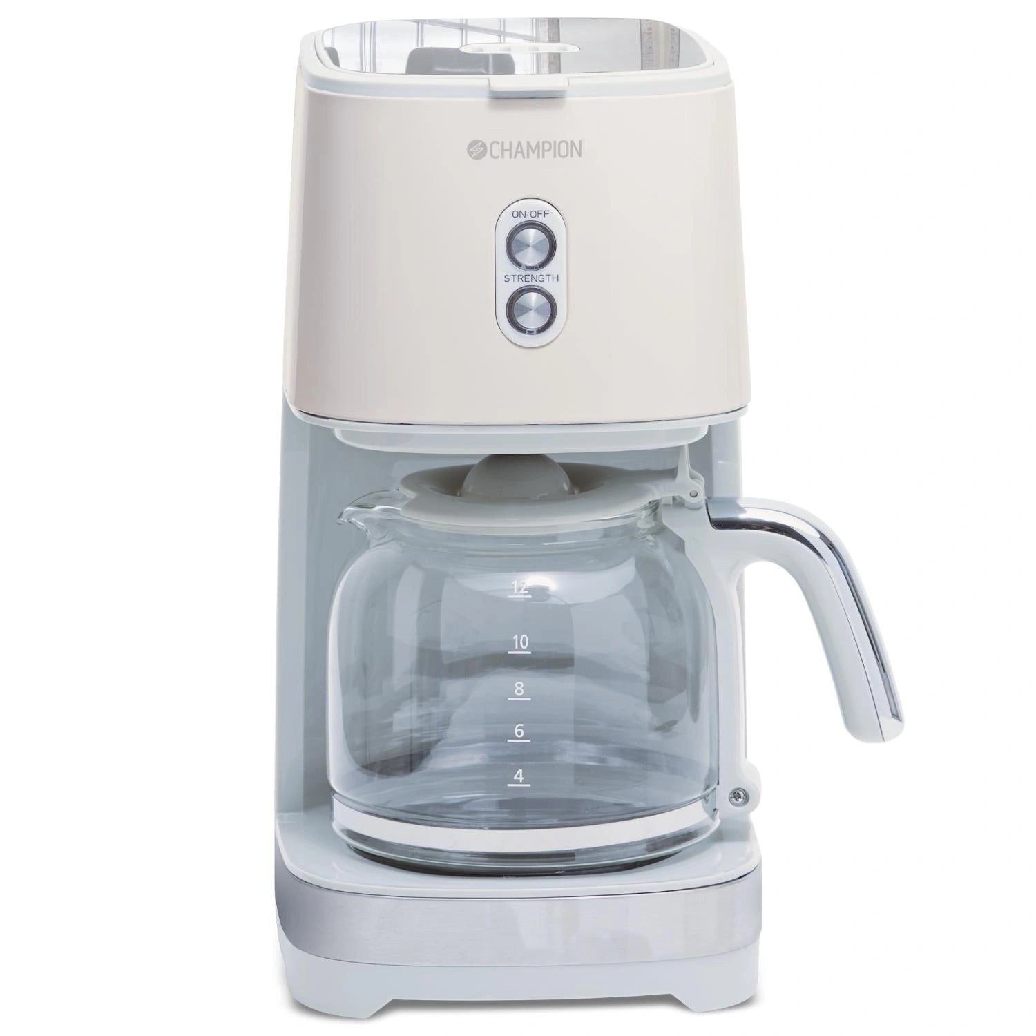 Kaffebryggare 12-koppar/1,5L KB610 Creme White Series