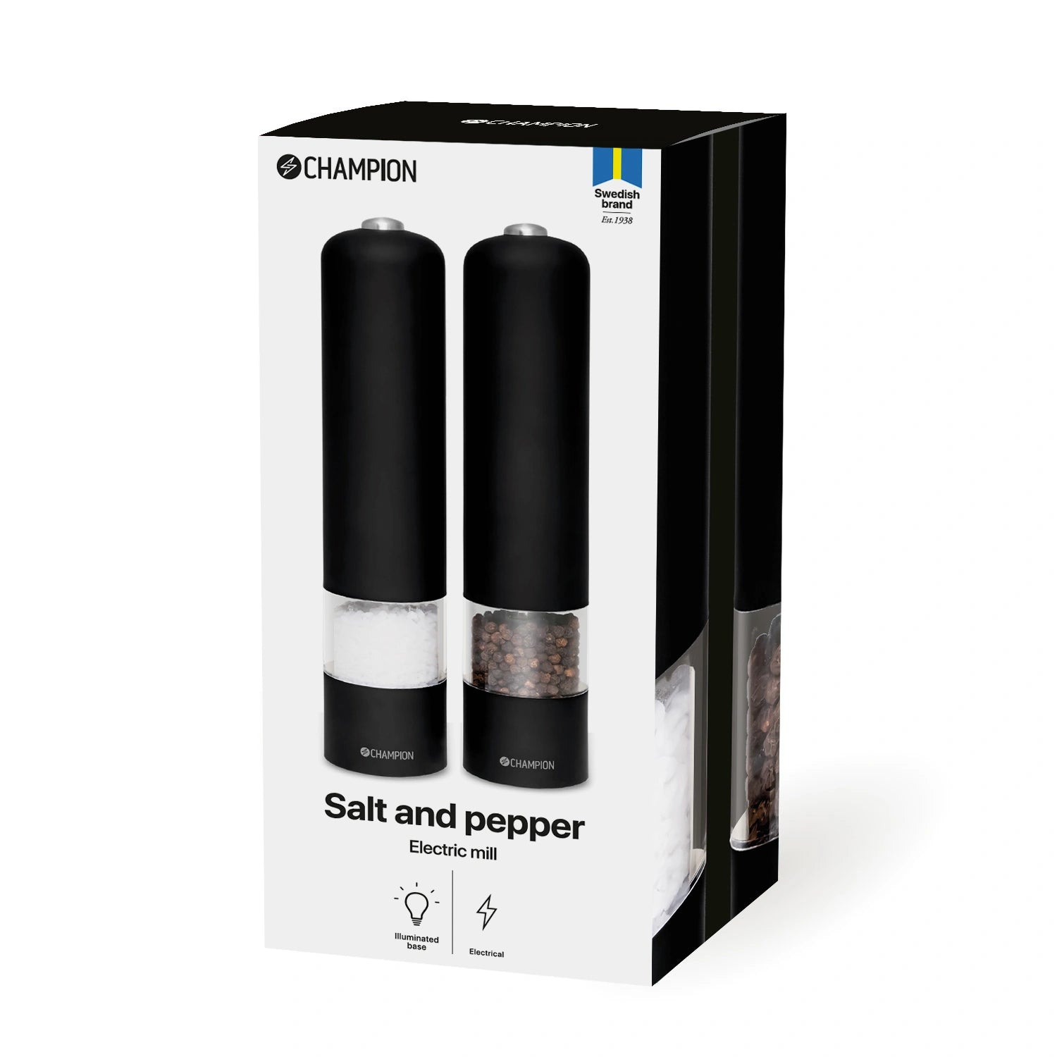 Salt- och Pepparkvarn SPK120 Mattsvart