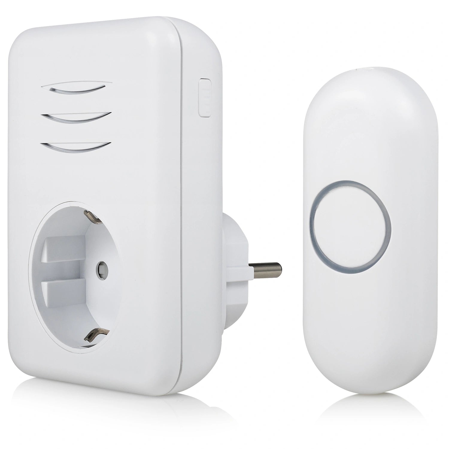 Trådlös dörrklocka Plug-in B313 Vit