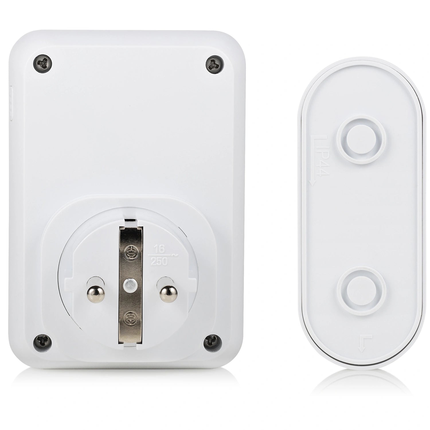 Trådlös dörrklocka Plug-in B313 Vit