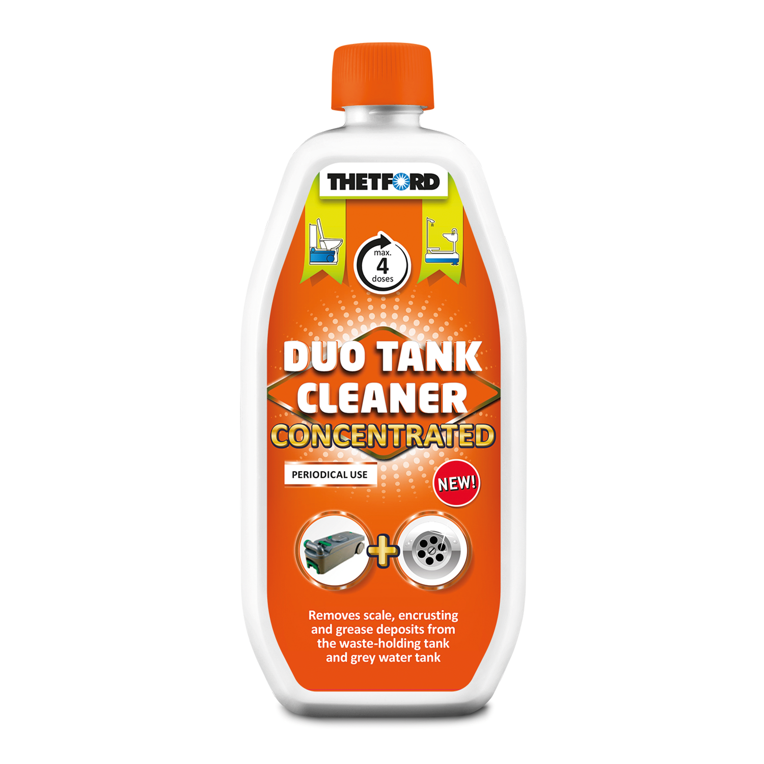 Duo tank cleaner